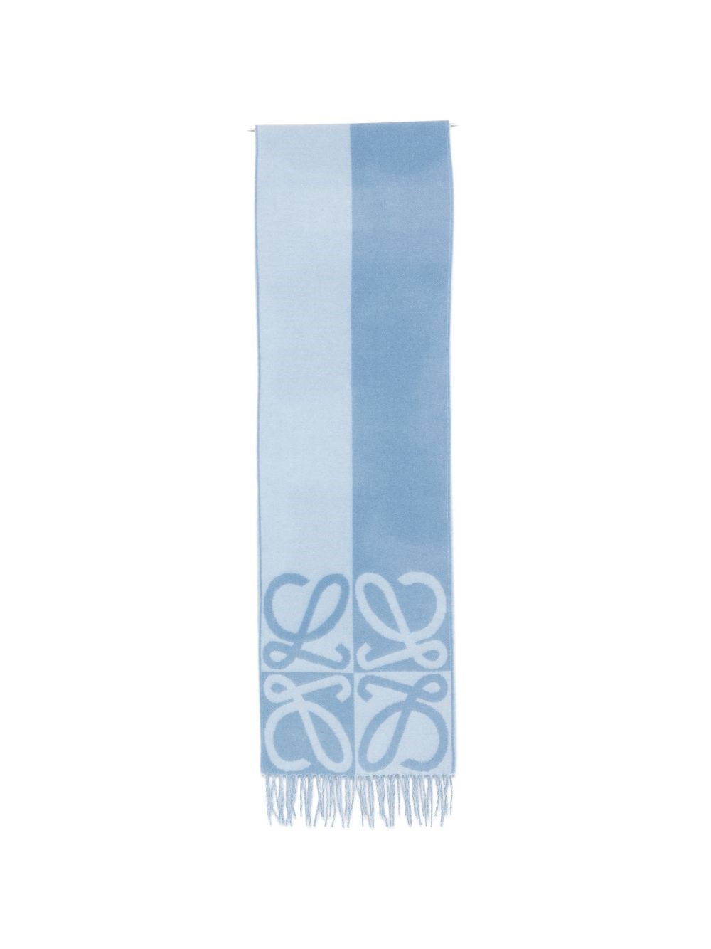 Loewe Anagram Wool And Cashmere Scarf