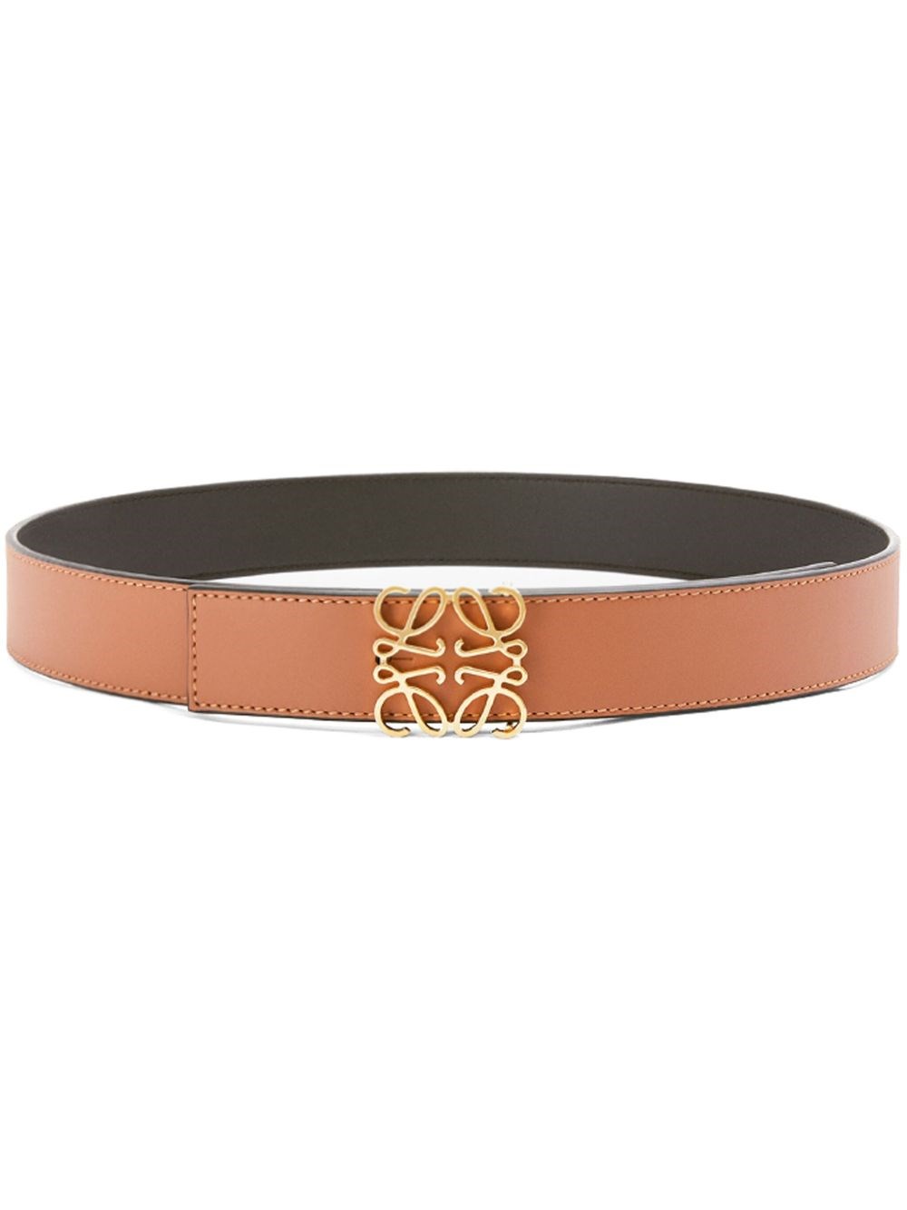 Loewe Cintura Reversibile In Pelle Anagram