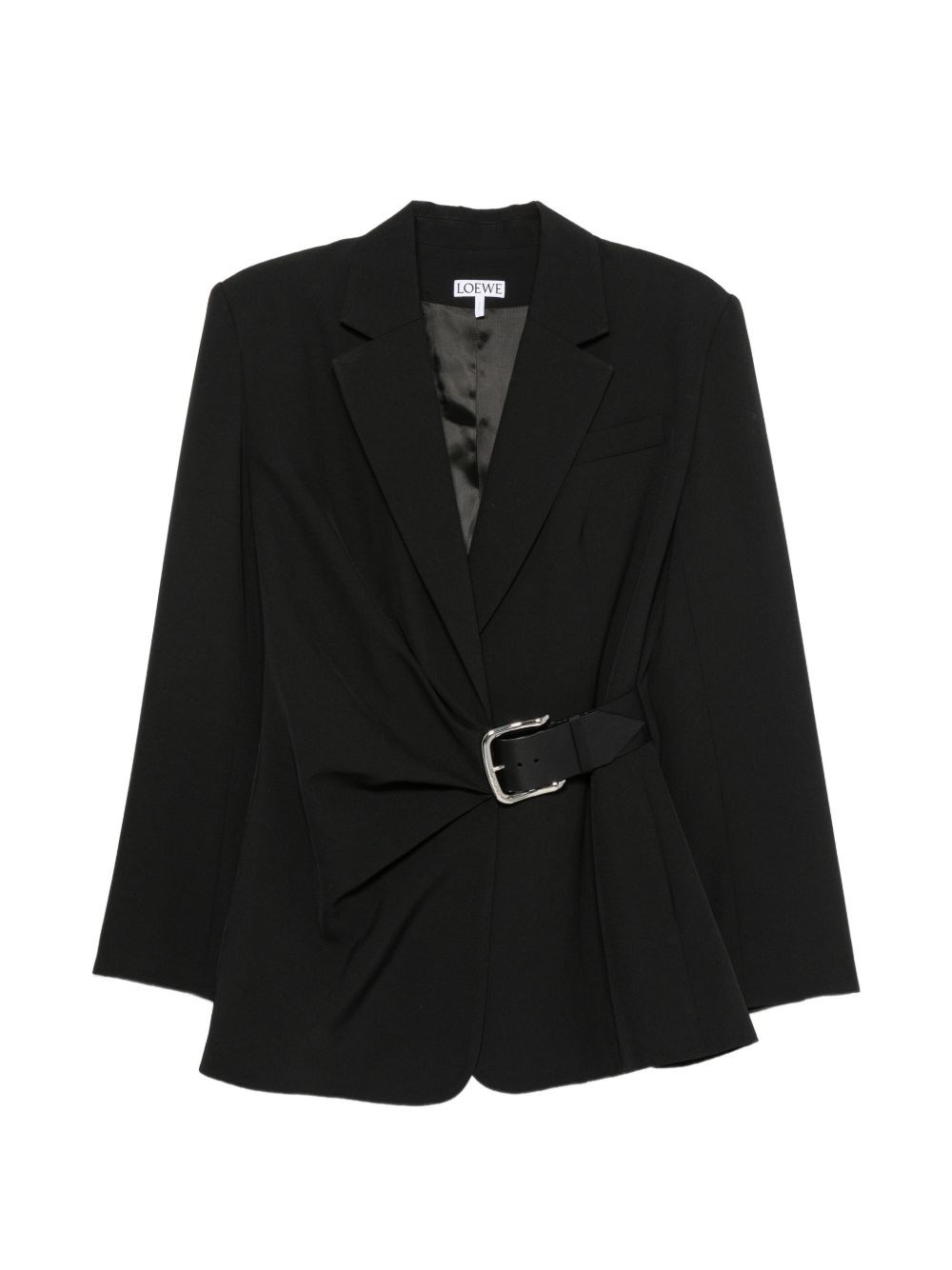 Wool Draped Jacket