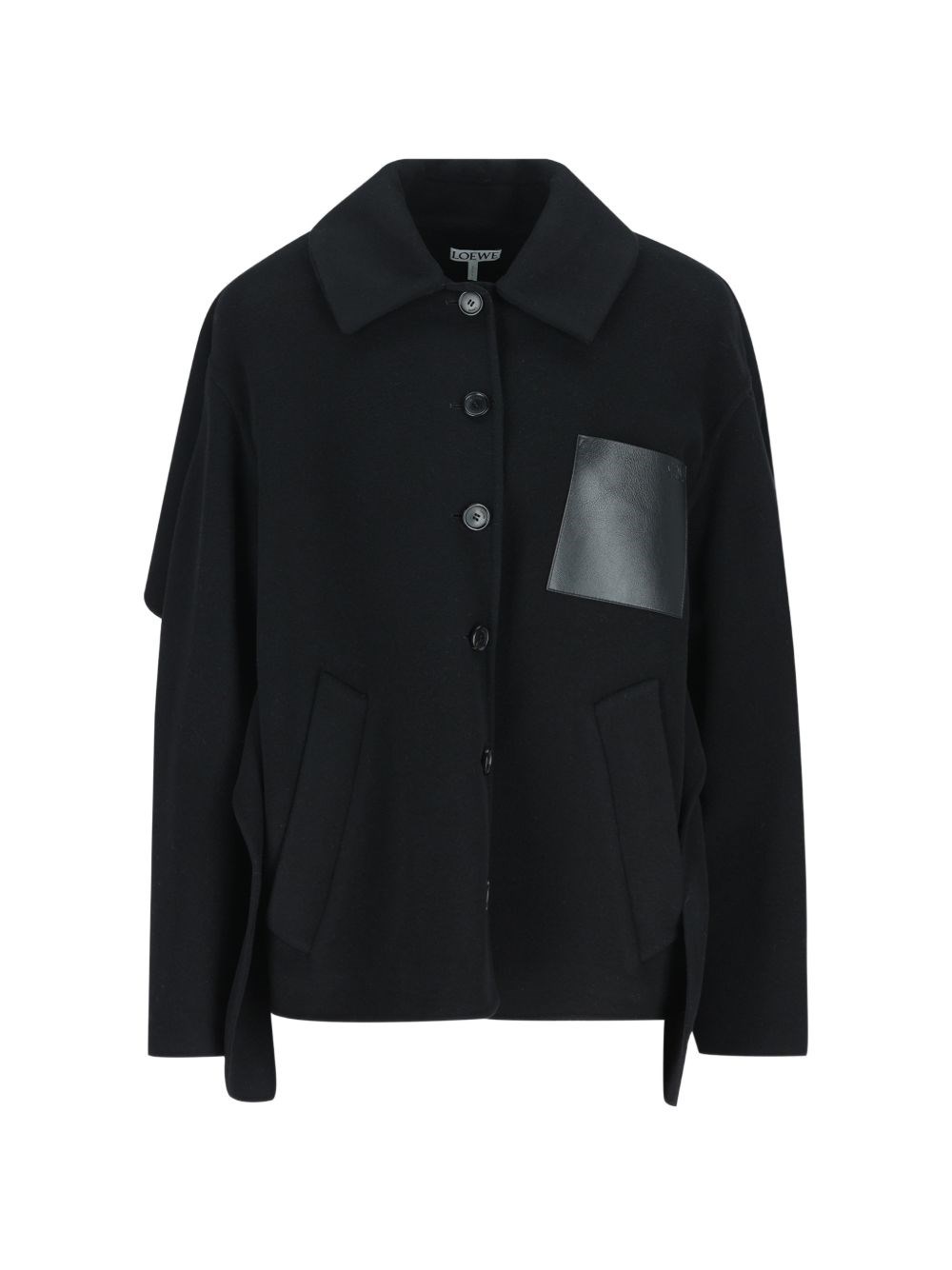 Wool And Cashmere Cape