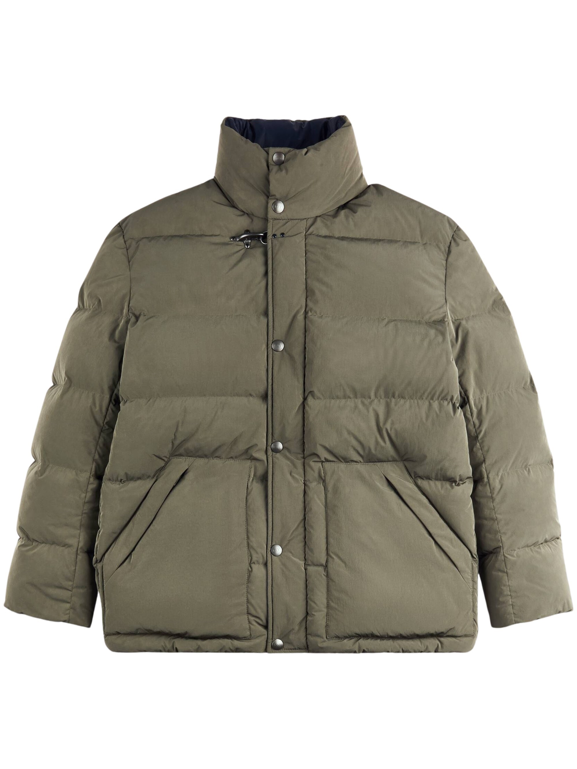 Short Down Jacket In Frosted Poplin