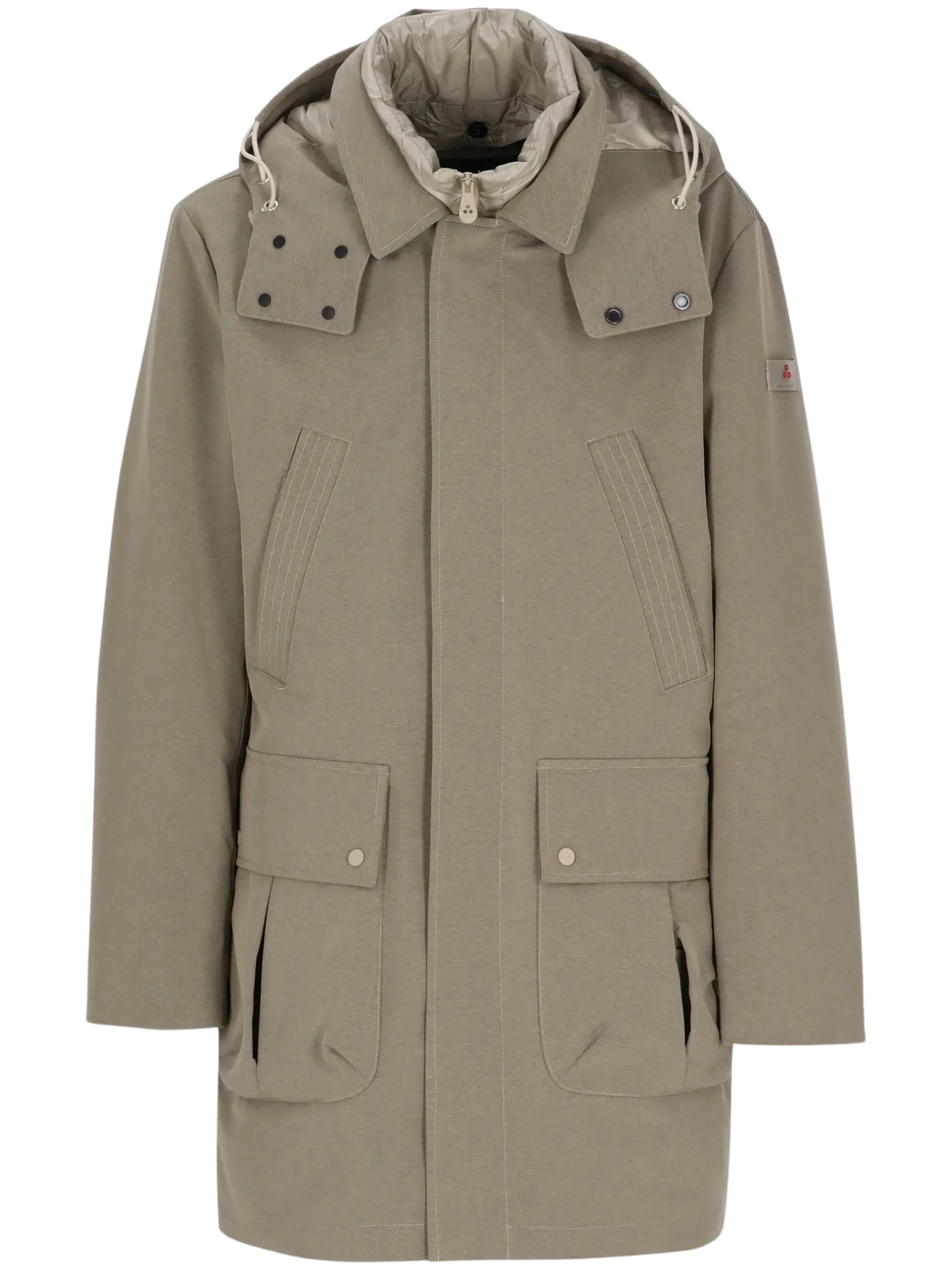 Peuterey Hooded Multi-Pocket Coat By Peuterey