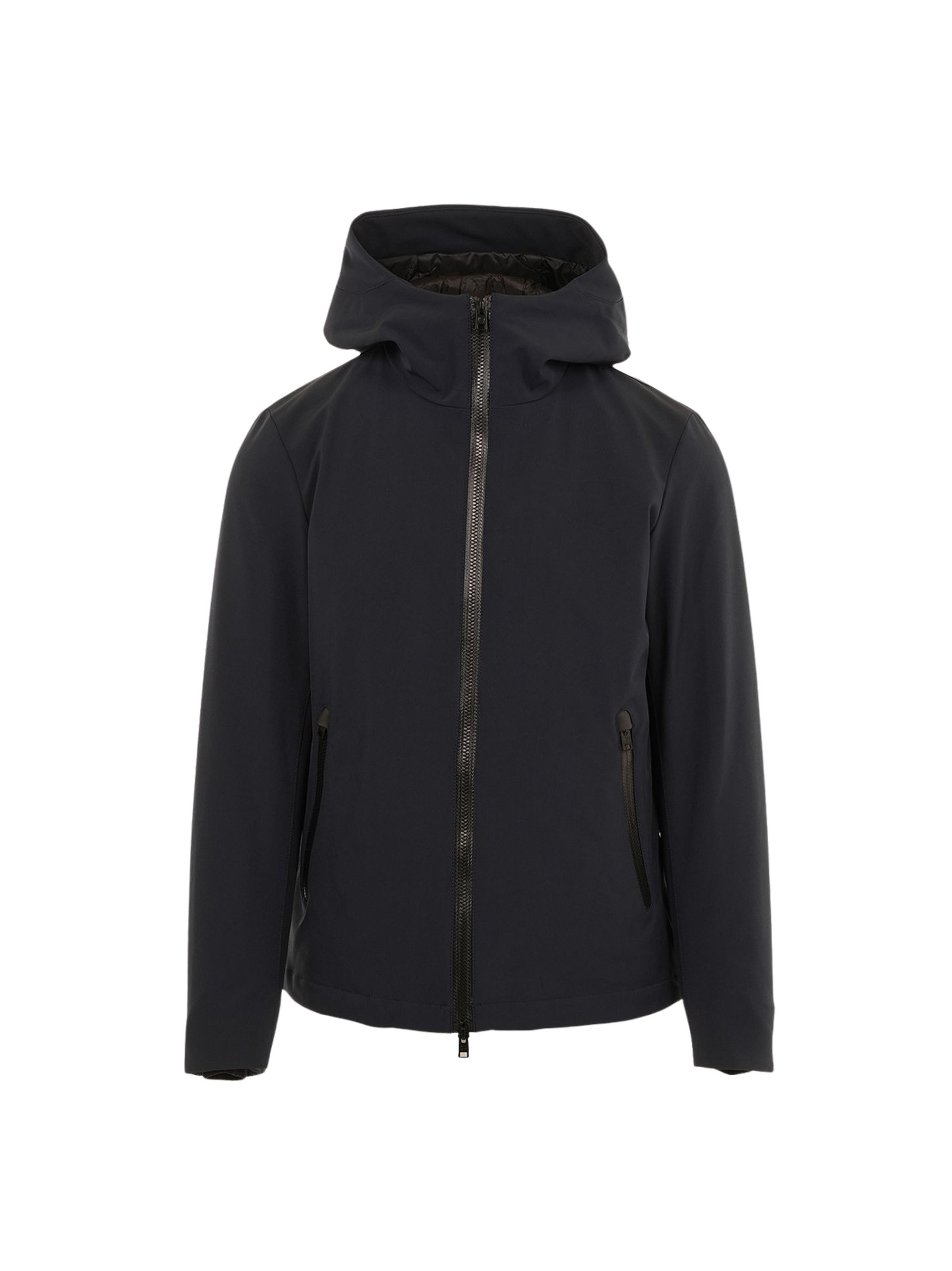 Woolrich Hooded Zip-Up Coat