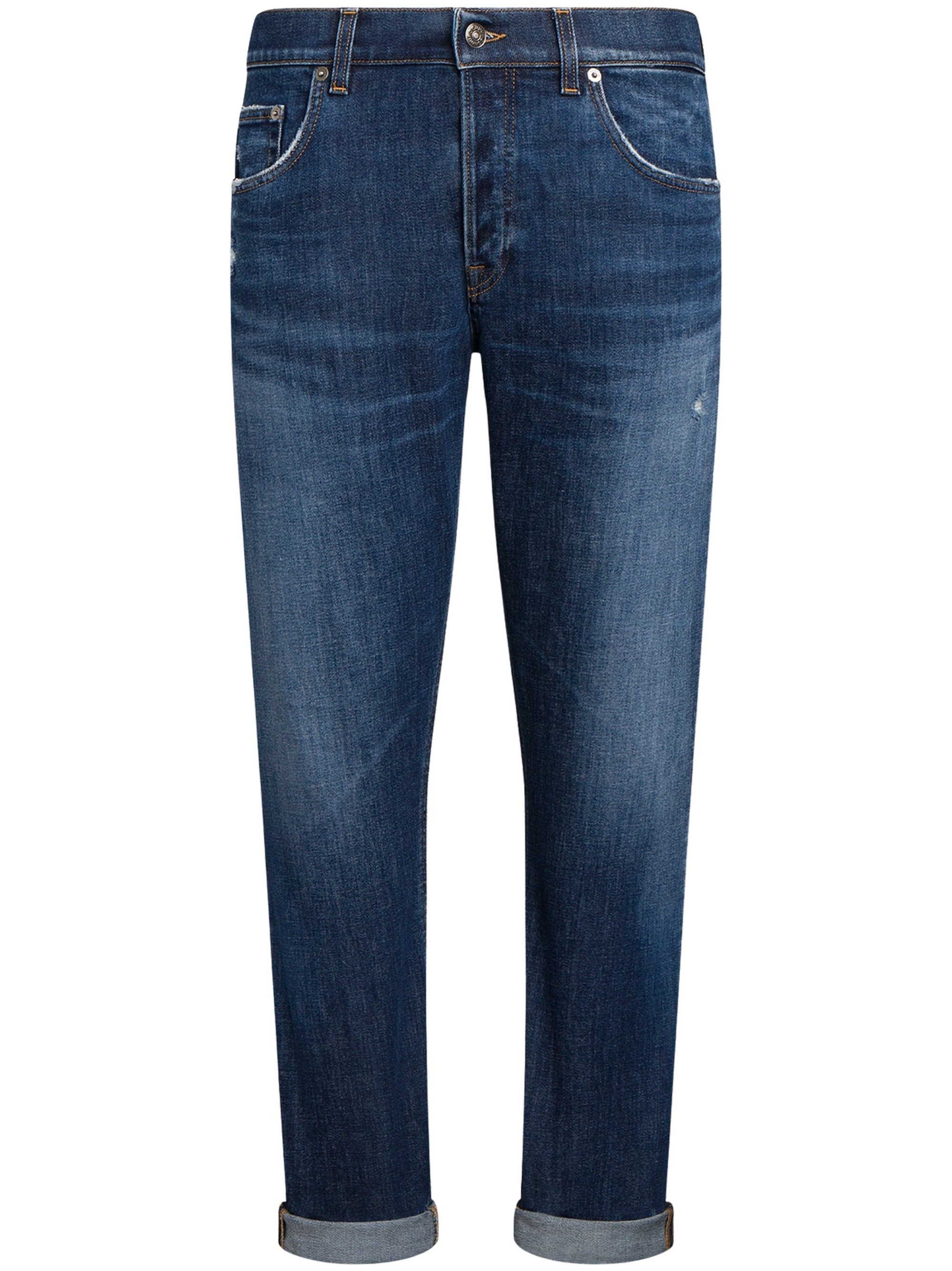 Dondup Icon Slim Jeans In Stretch Responsible Denim