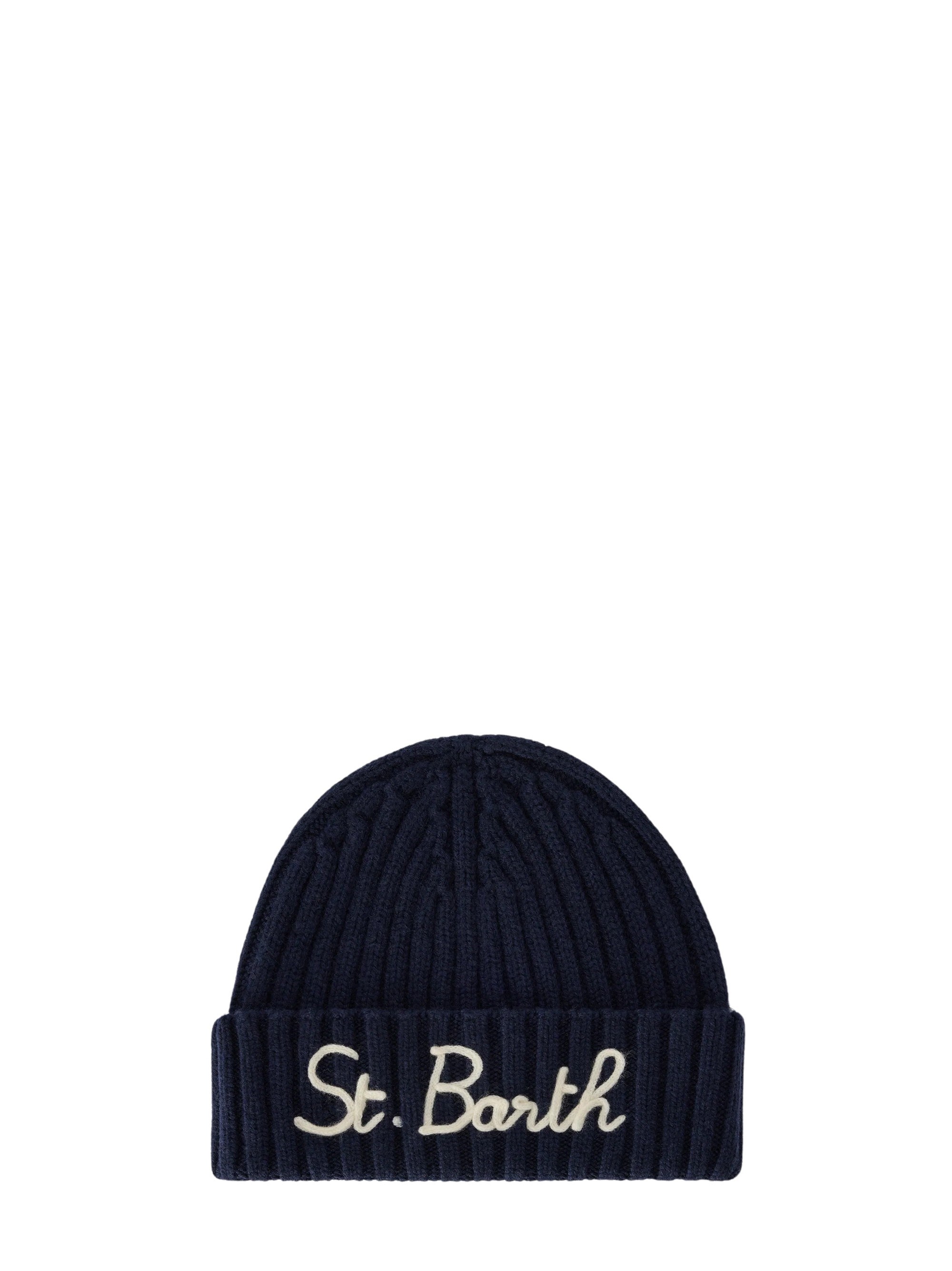 MC2 Saint Barth Wengen Beanie With St. Barth Embroidery