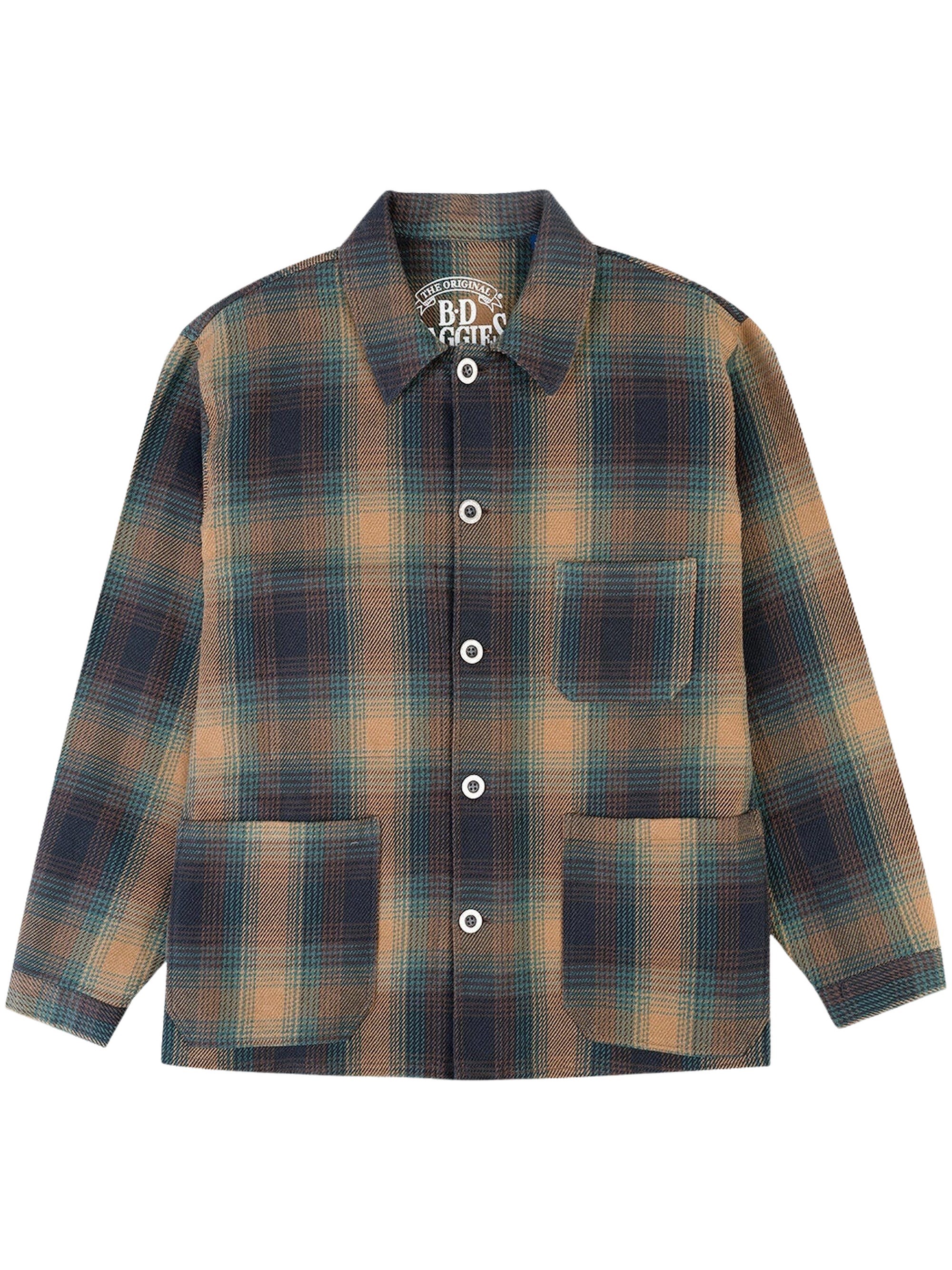 Madras Flannel Max Overshirt