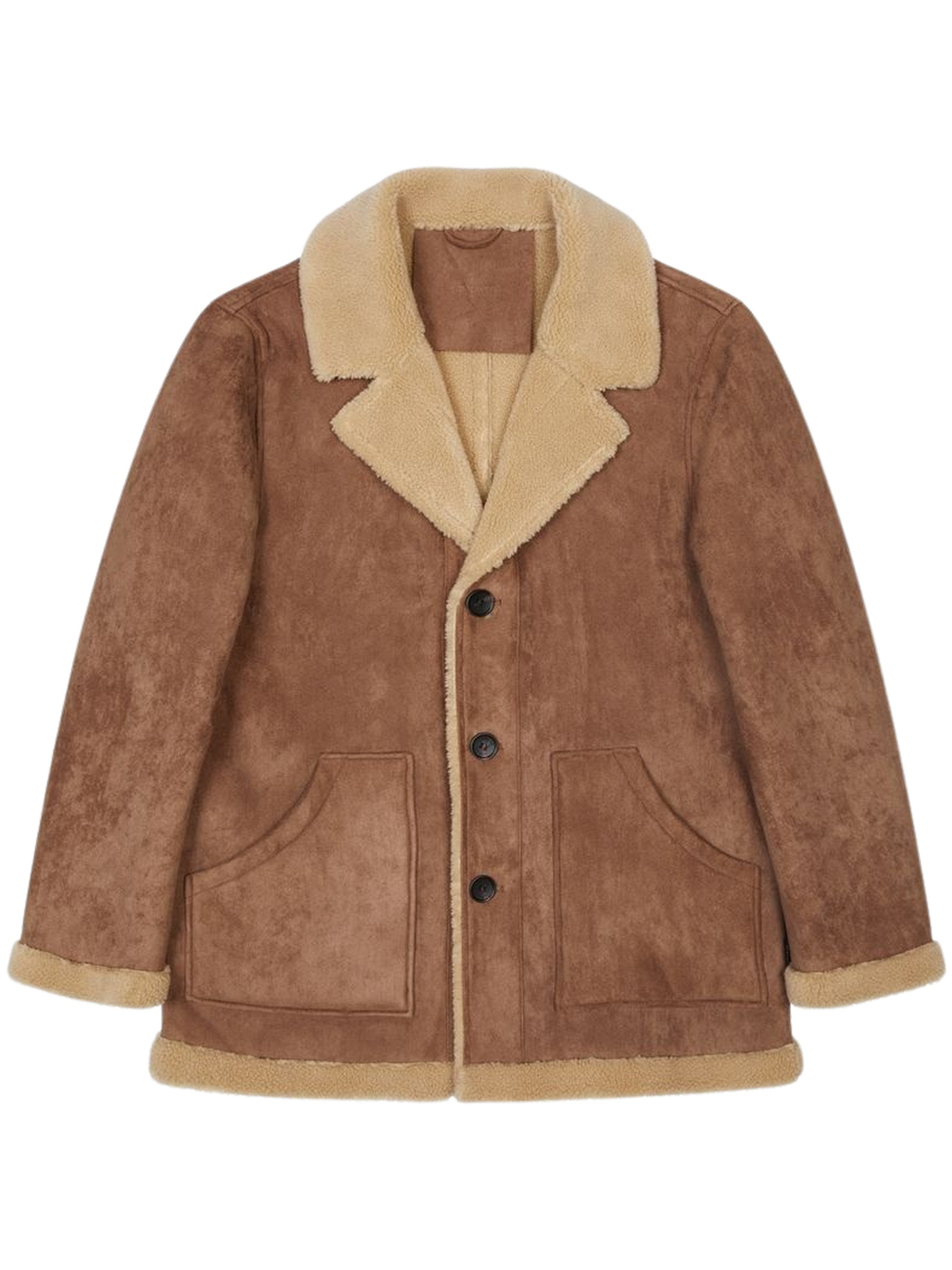 Manolo Shearling-Effect Jacket