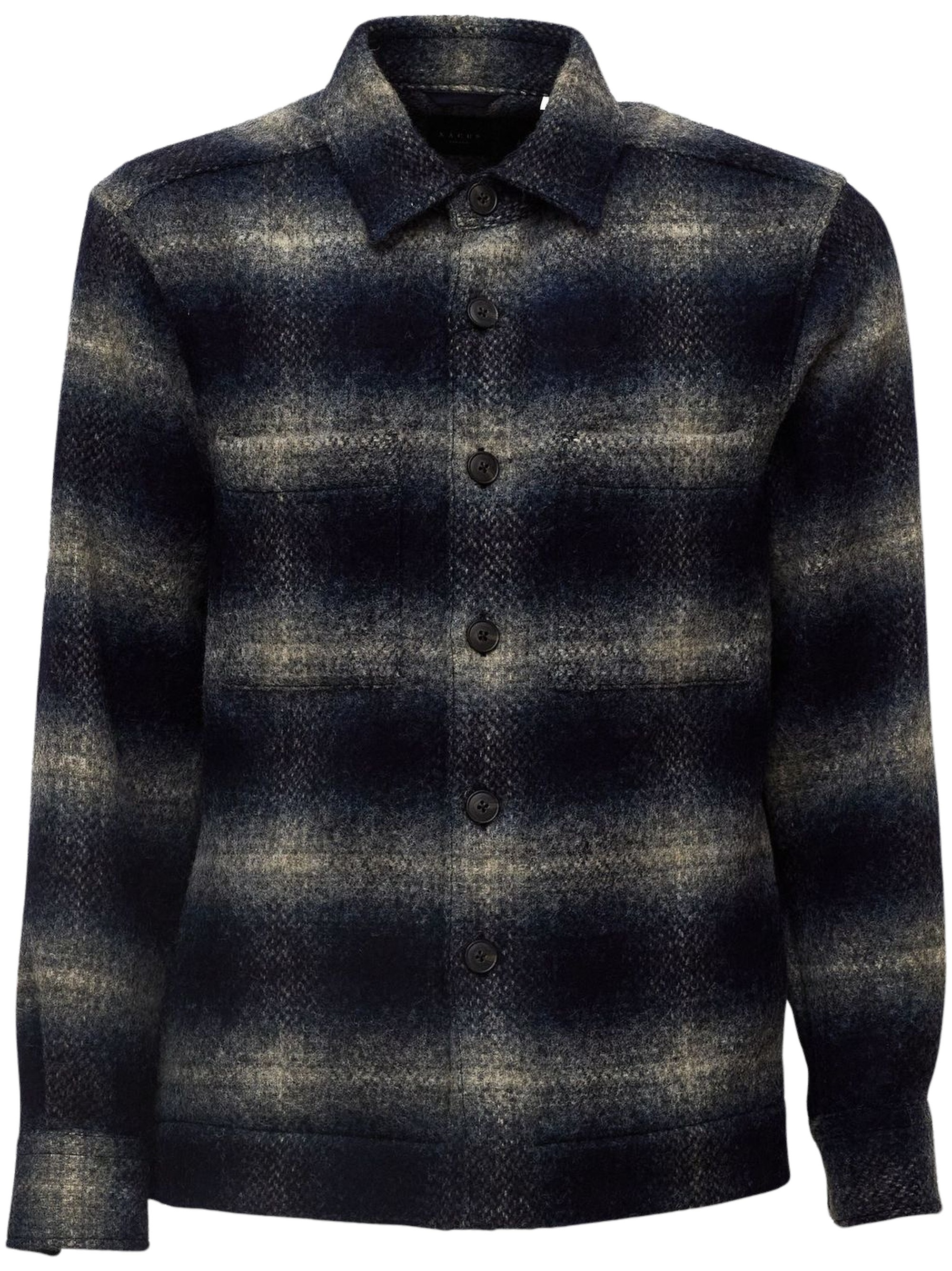 Moon Astrakan-Effect Overshirt