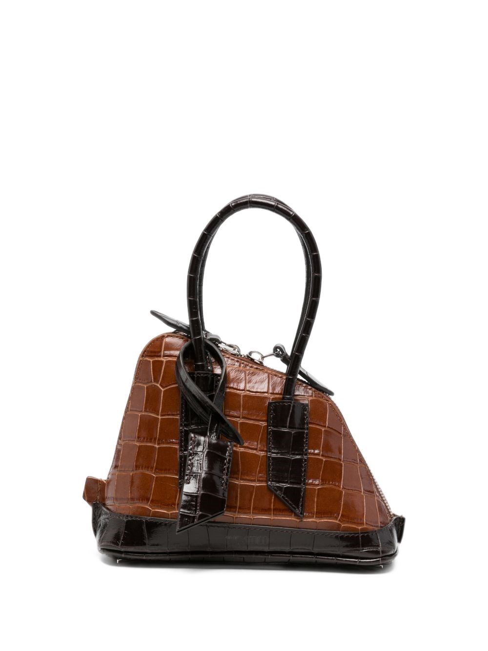 THE ATTICO | Borsa a mano "Superattico 10 Sant Ambroeus Mini" marrone |  | PZ