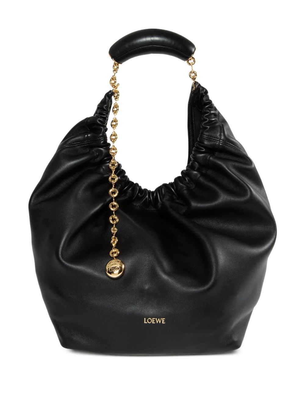 Loewe Borsa A Spalla Media In Pelle Squeeze