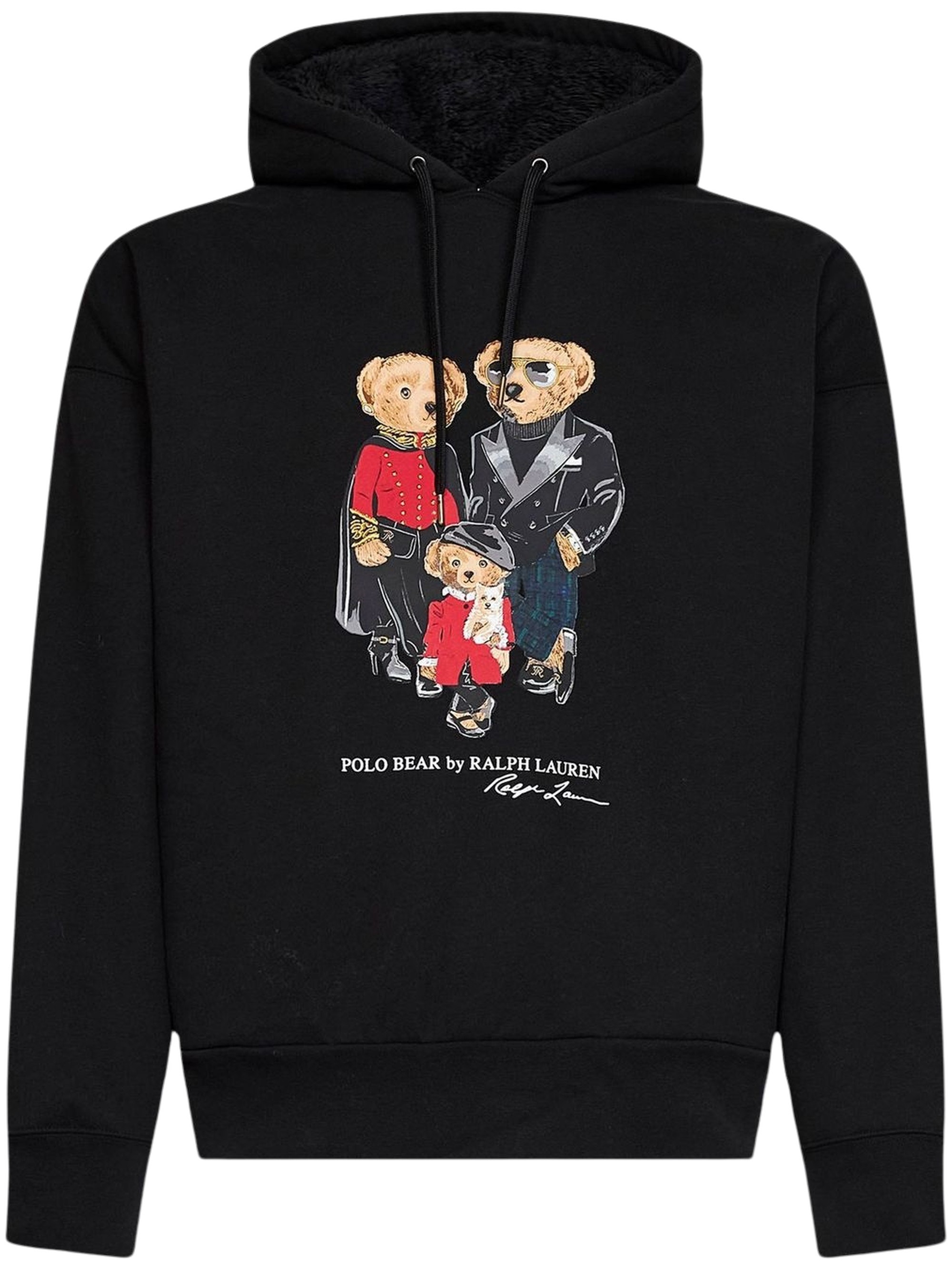 POLO RALPH LAUREN Felpa Con Cappuccio Con Grafica Polo Bear