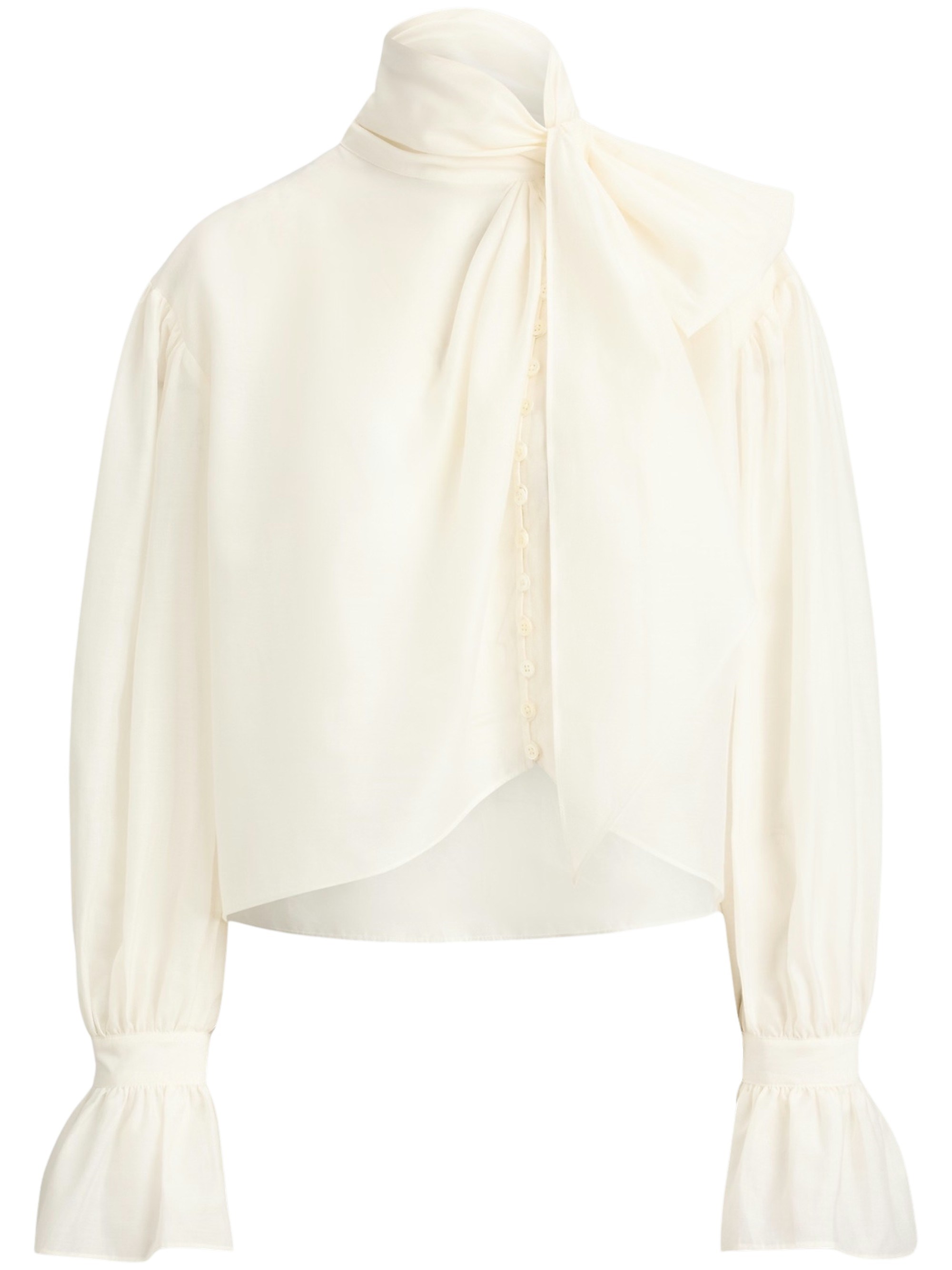POLO RALPH LAUREN Camicia Organdy Con Fiocco Polo Ralph Lauren