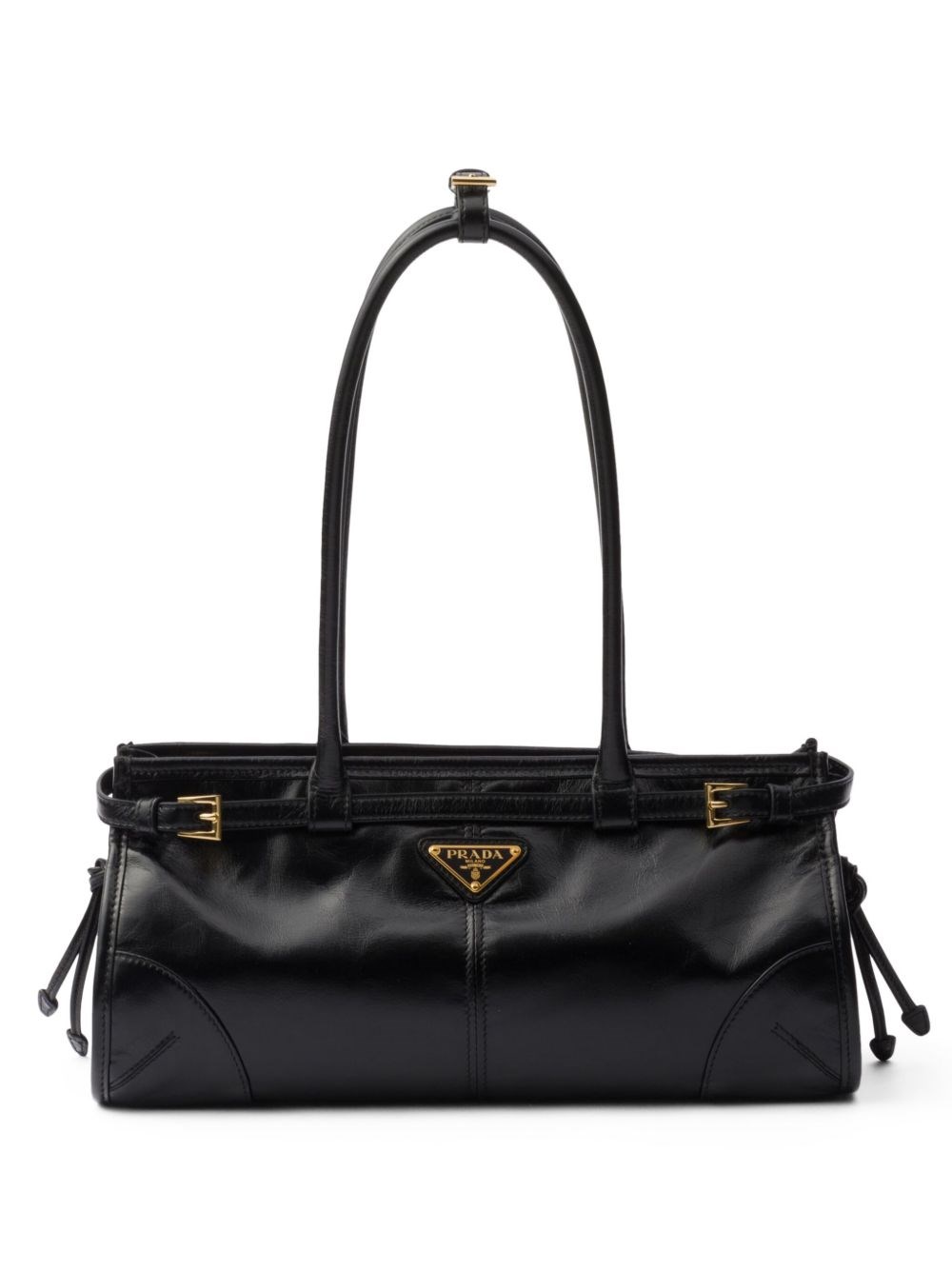 Prada Donna Nero - Medium Leather Handbag, Size: One Size - Immagine 2