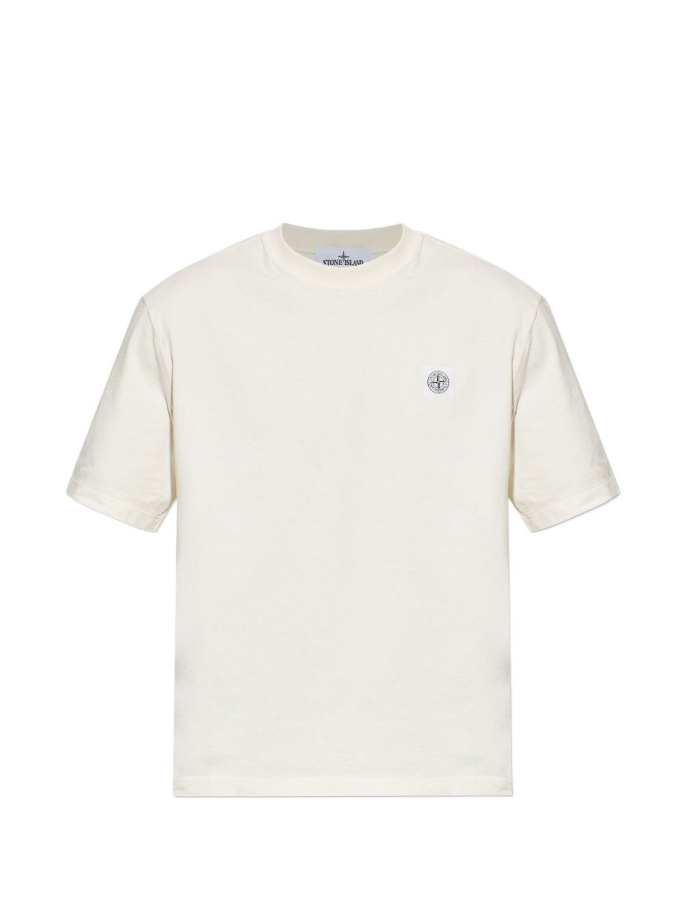 Stone Island Logo Cotton T-Shirt
