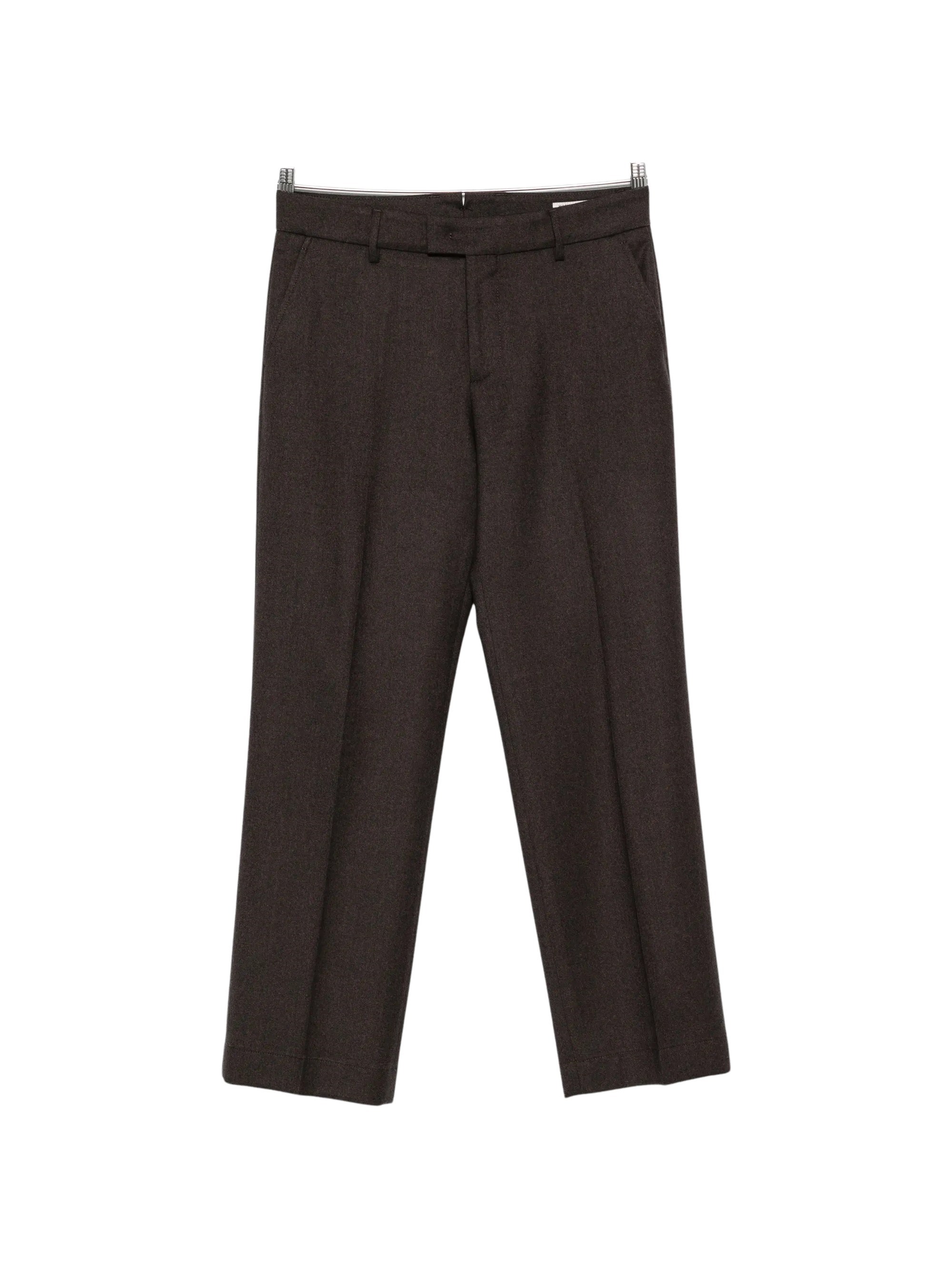 Pressed-Crease Belt-Loop Trousers Berwich