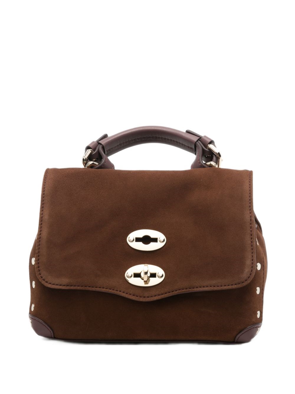 Zanellato Borsa A Mano Postina Zashmere Baby In Pelle Zanellato