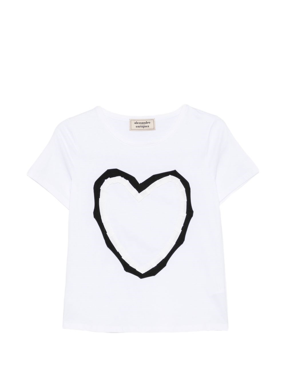 ALESSANDRO ENRIQUEZ Alessandro Enriquez T-Shirt Stampata Con Motivo A