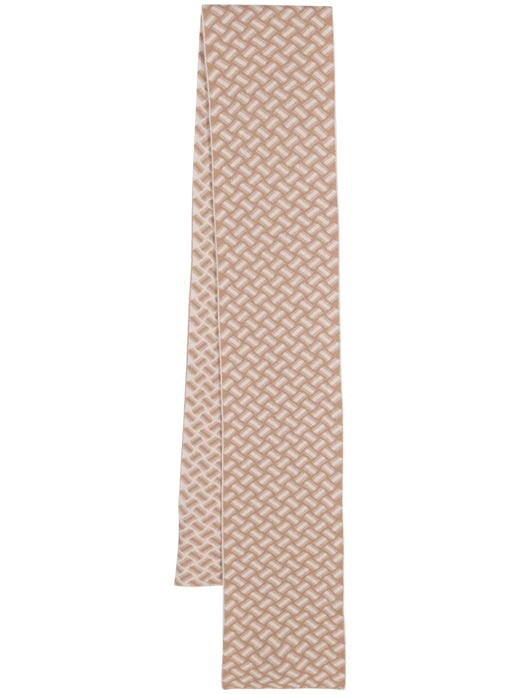 Drumohr Graphic-Print Cashmere Scarf