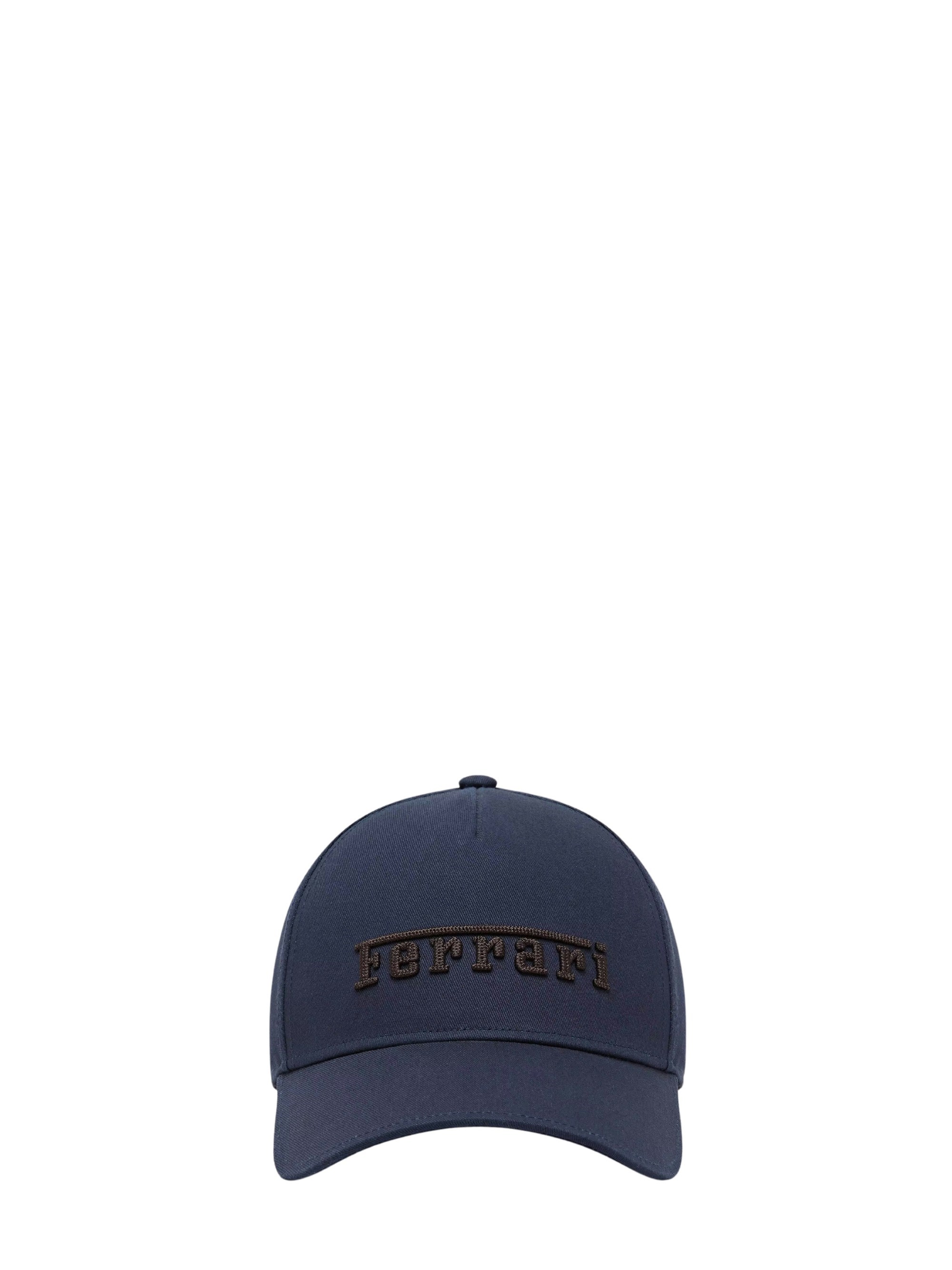 FERRARI Ferrari Cappellino Da Baseball In Cotone Twill Con Logo Ricama