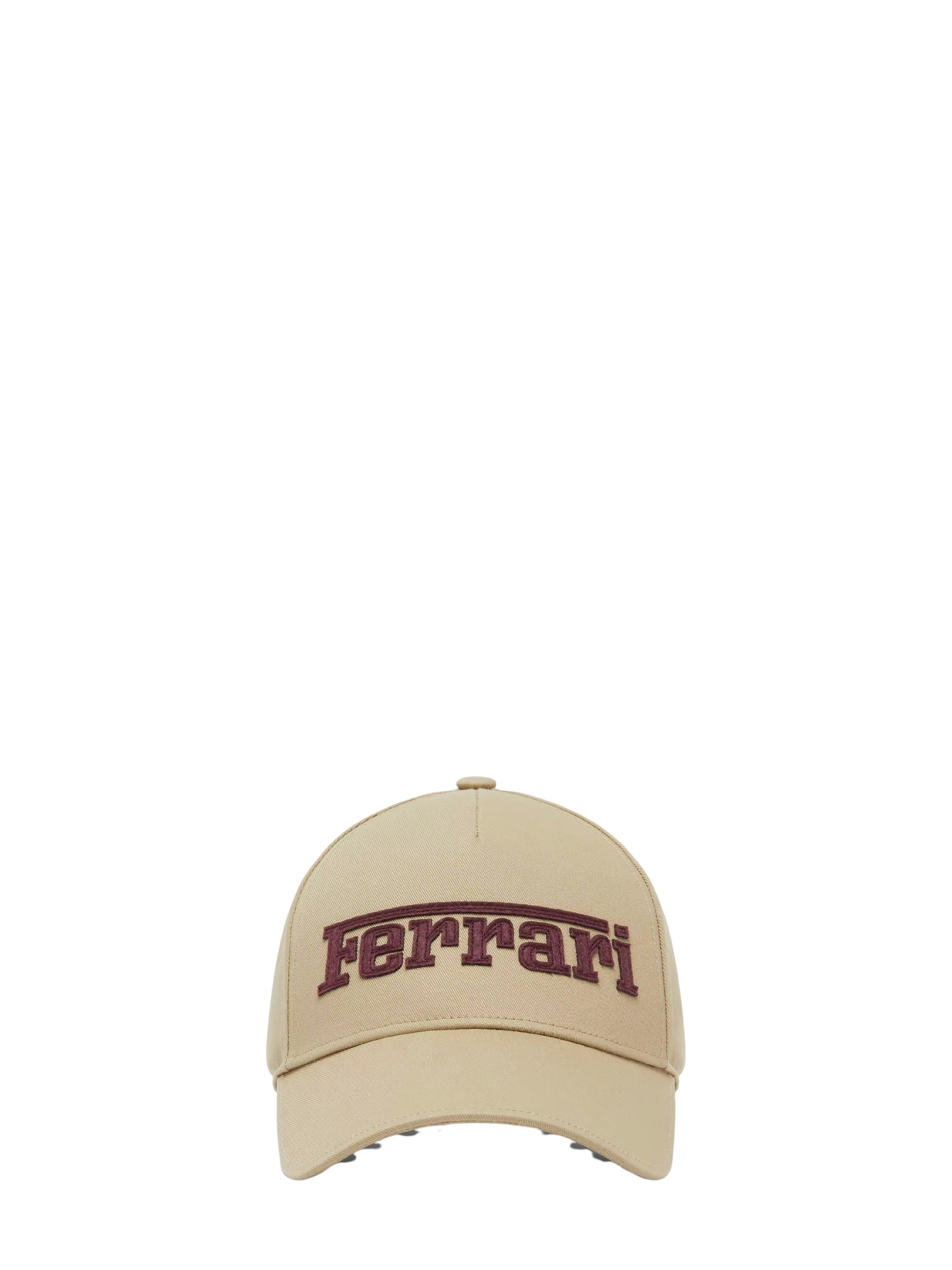 FERRARI Cappellino Da Baseball Con Ricamo Ferrari