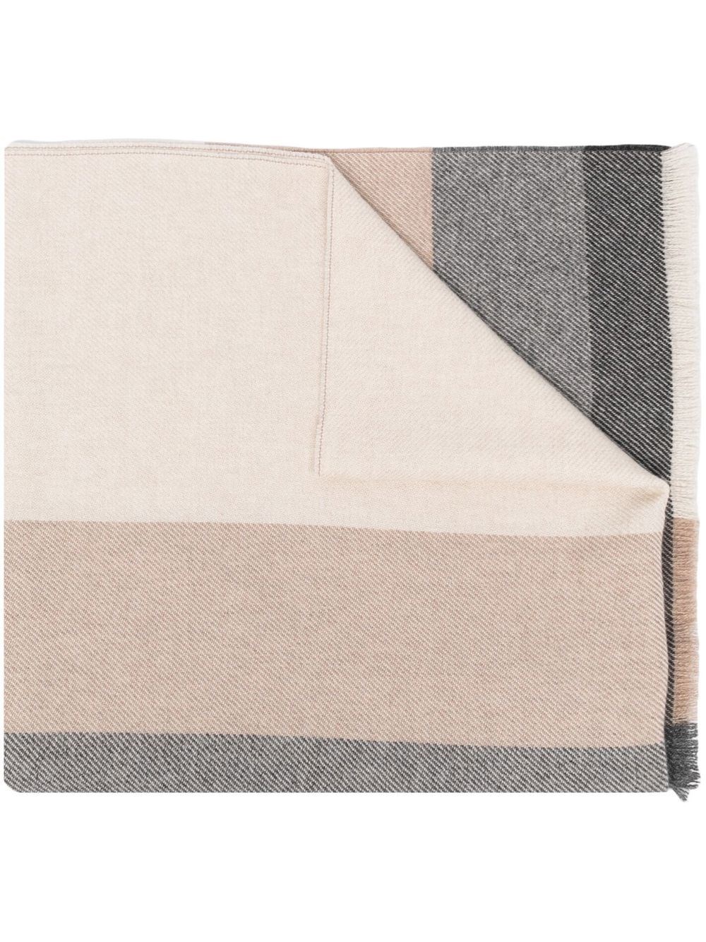 Brunello Cucinelli Wool And Cashmere Scarf