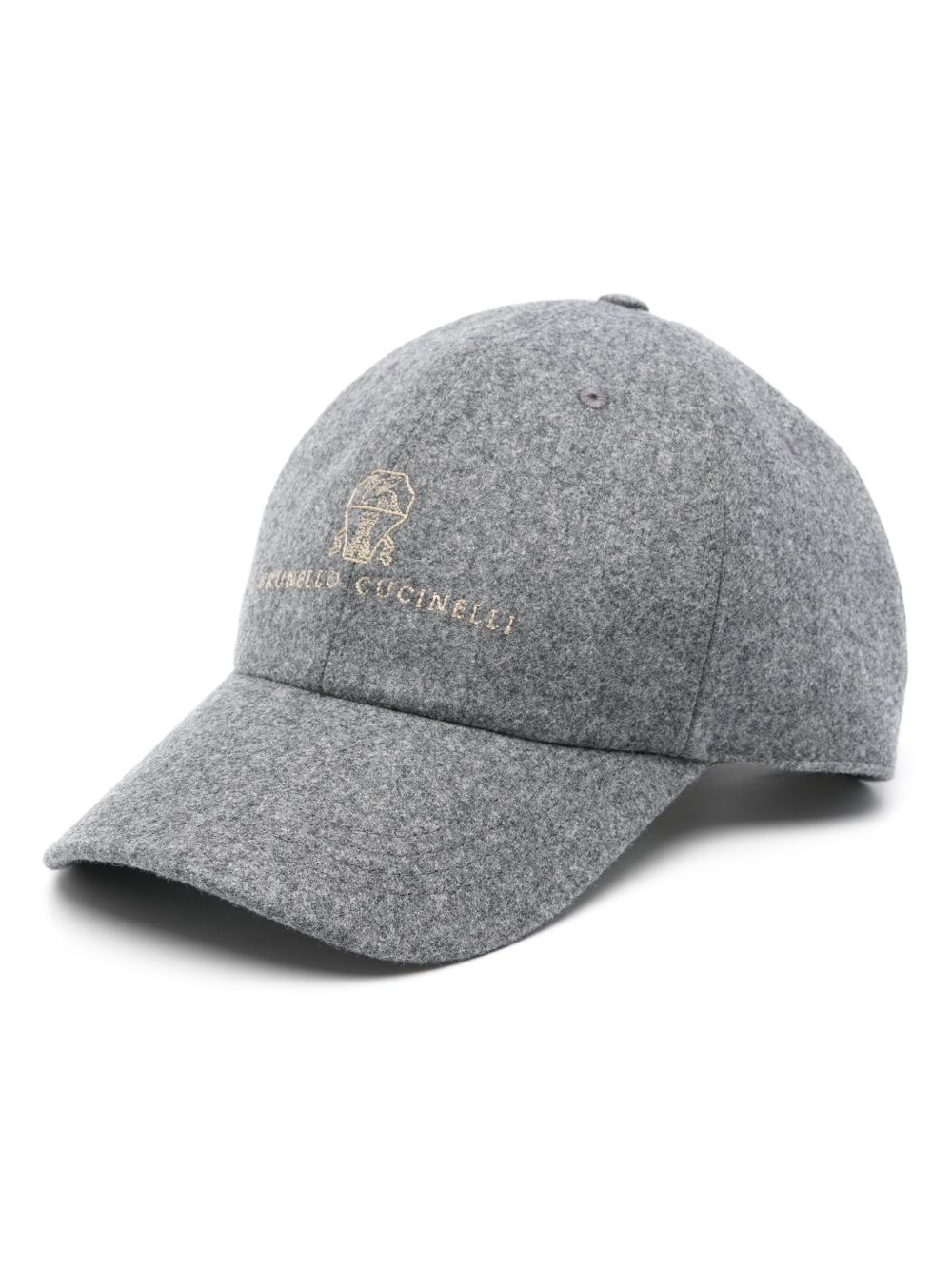 Brunello Cucinelli Wool Baseball Cap