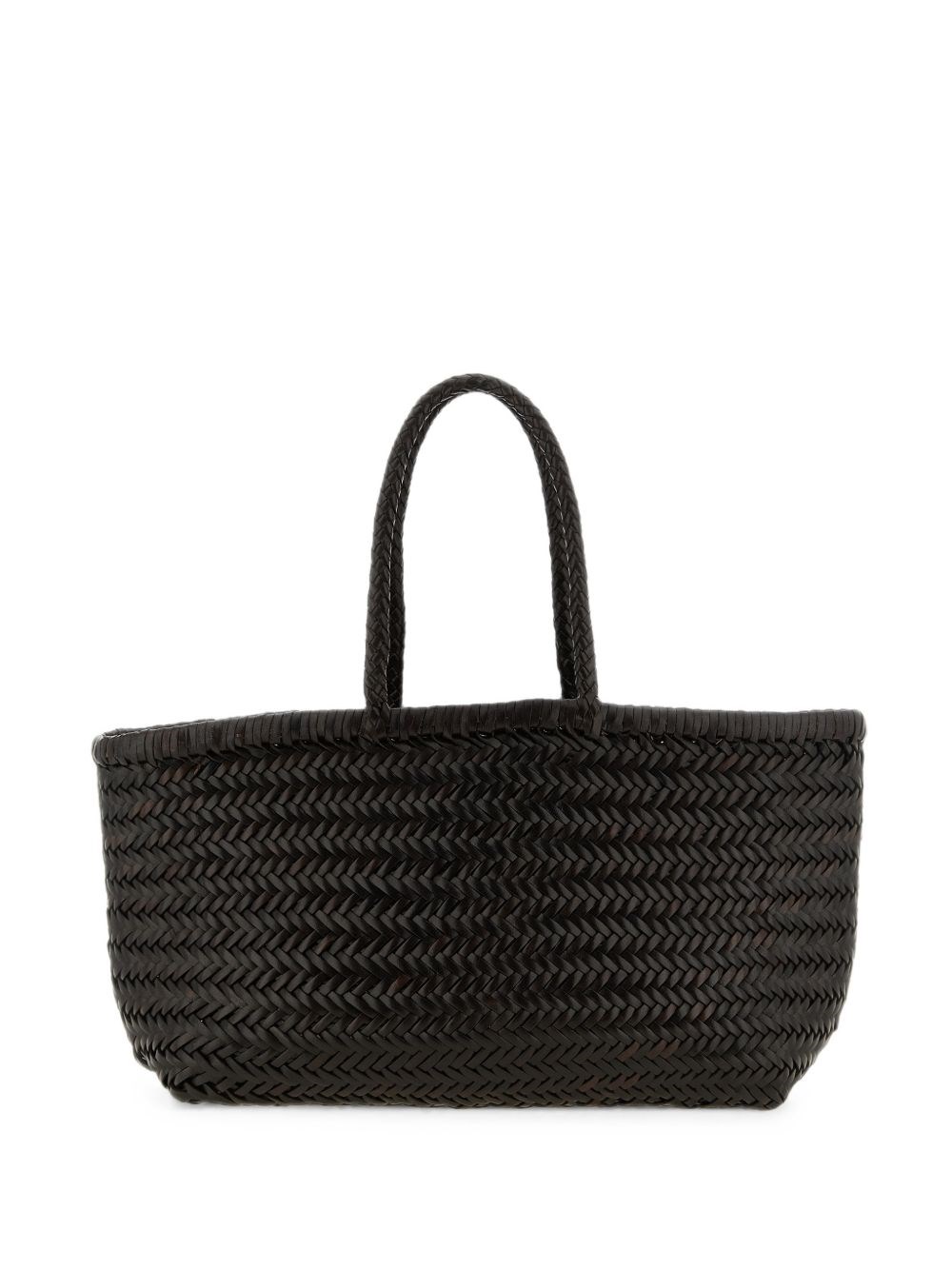 DRAGON DIFFUSION Bamboo Triple Jump Large Basket Bag DRAGON DIFFUSION Bamboo Triple Jump Large Basket Bag