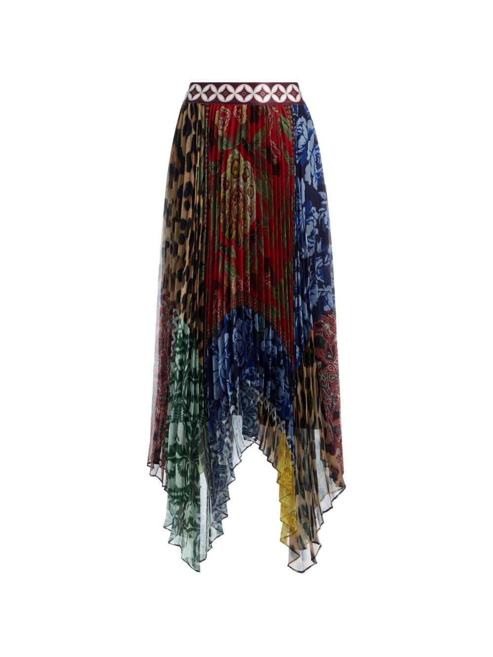 ALICE+OLIVIA Katz Printed Long Skirt