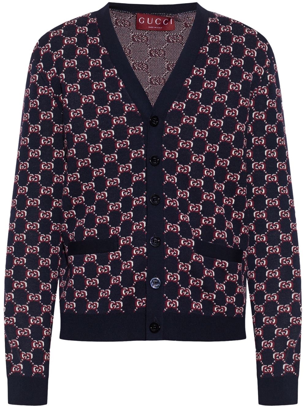 Gucci Gg Shadow Wool Cardigan - Gucci - Modalova