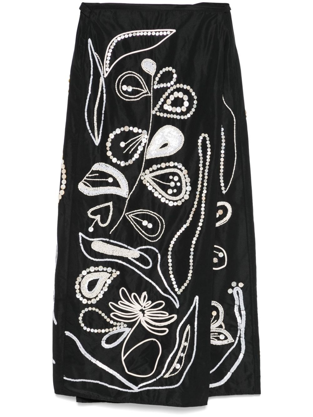 Forte Forte Embroidered Midi Skirt - Forte Forte - Modalova