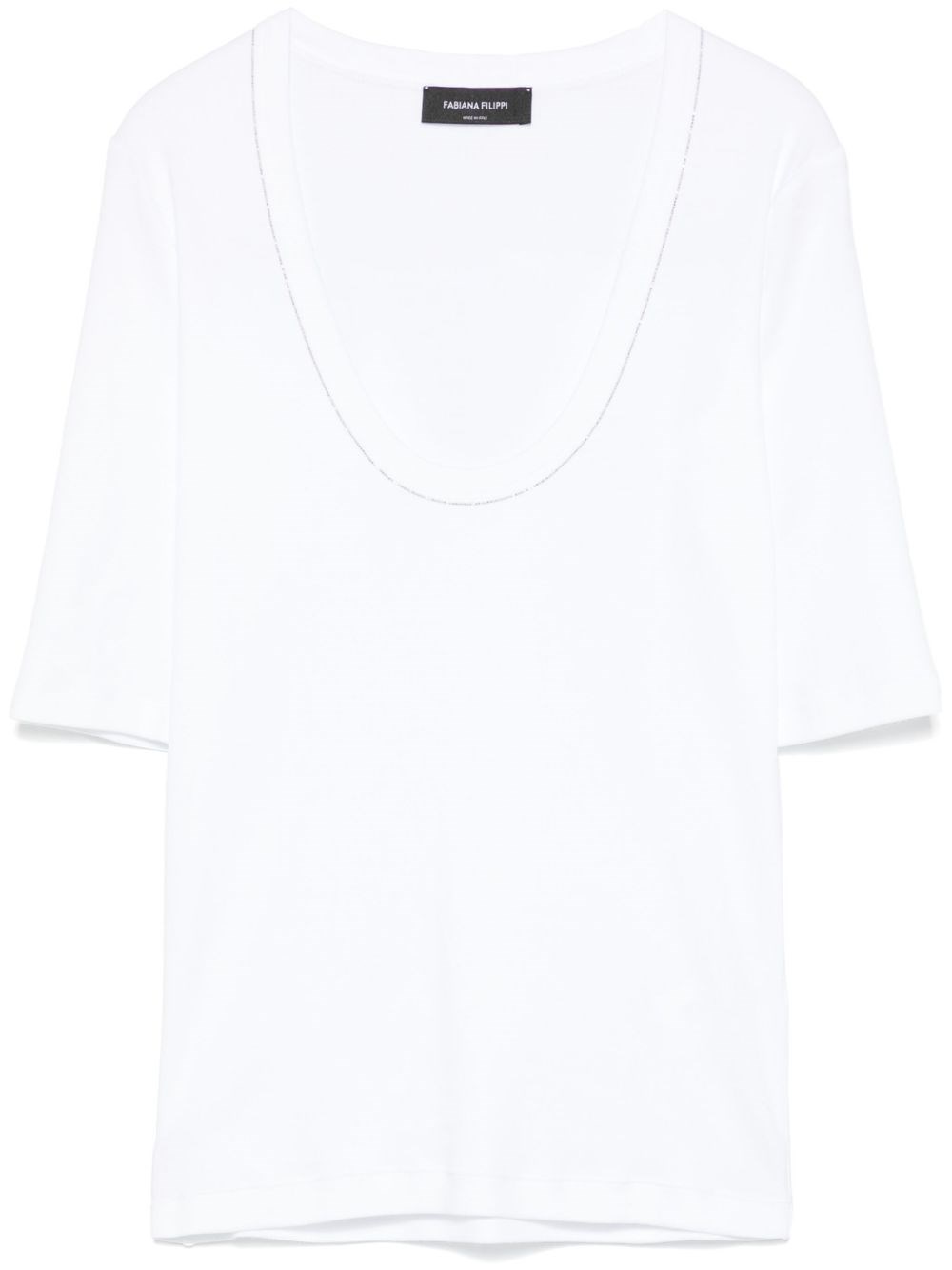 Fabiana Filippi Cotton T-Shirt - Fabiana Filippi - Modalova
