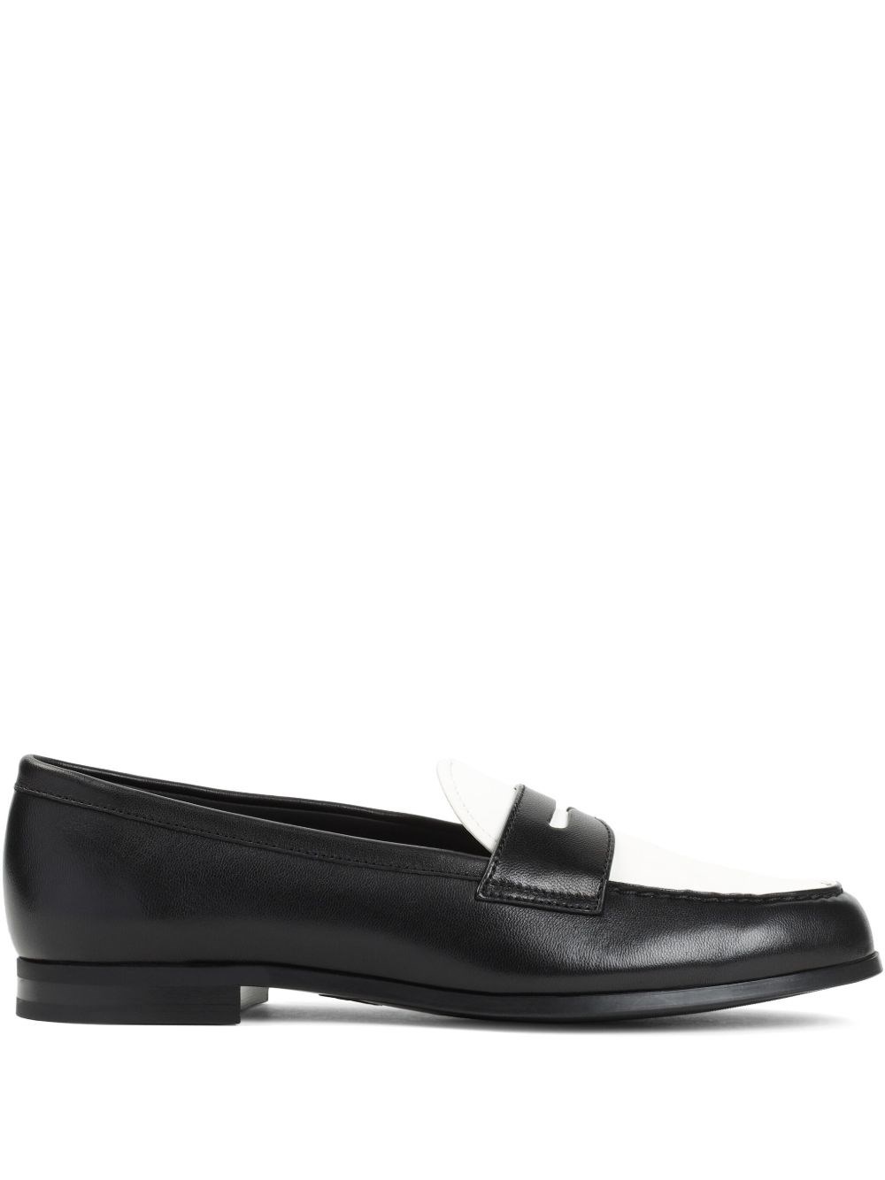 Church's Round Toe Loafers Contrasting Detail