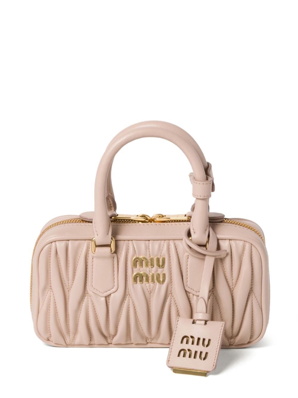 Miu Miu Arcadie Matelassé Leather Mini Bag