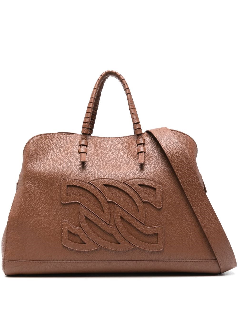 Casadei Park Avenue Leather Handbag