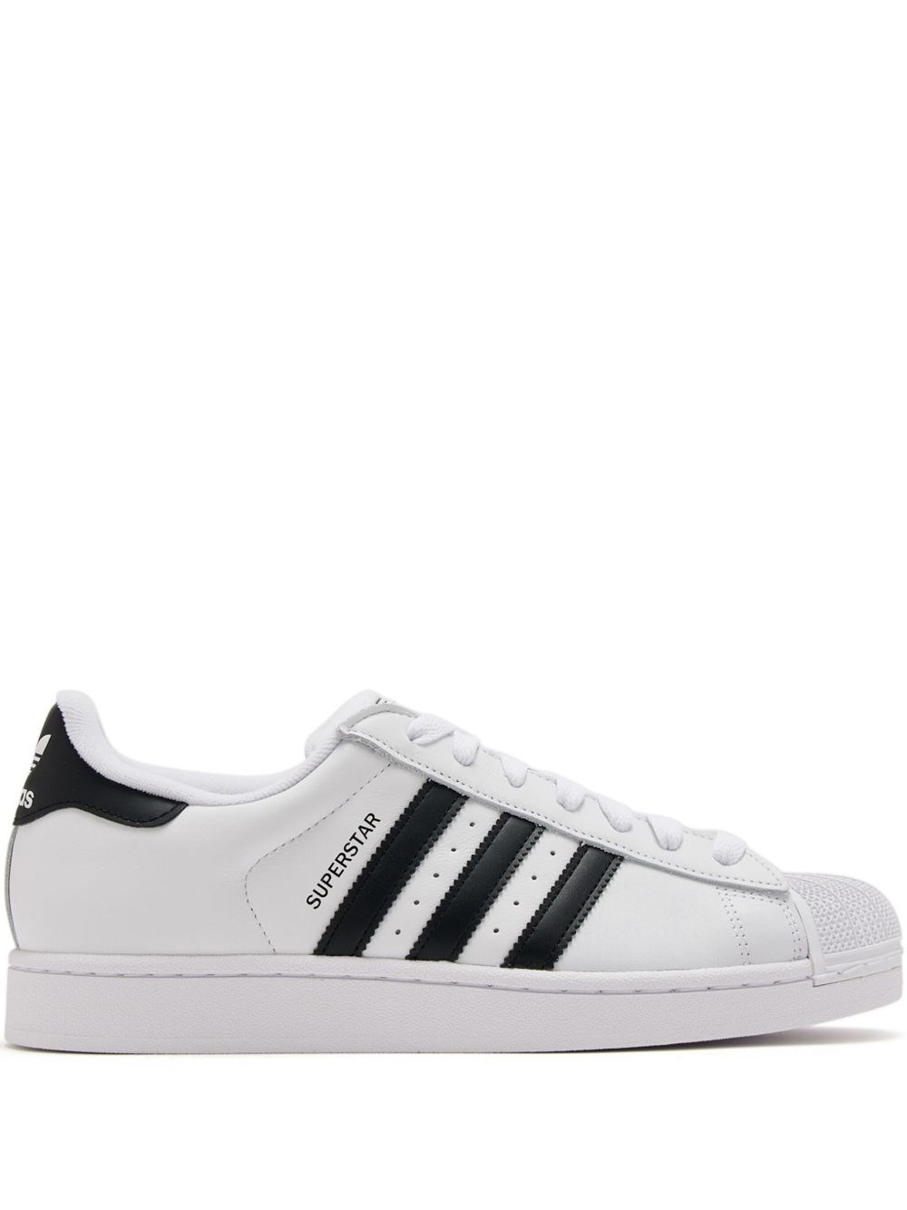 Adidas Originals Superstar Vintage Ostrich-effect Leather Sneakers