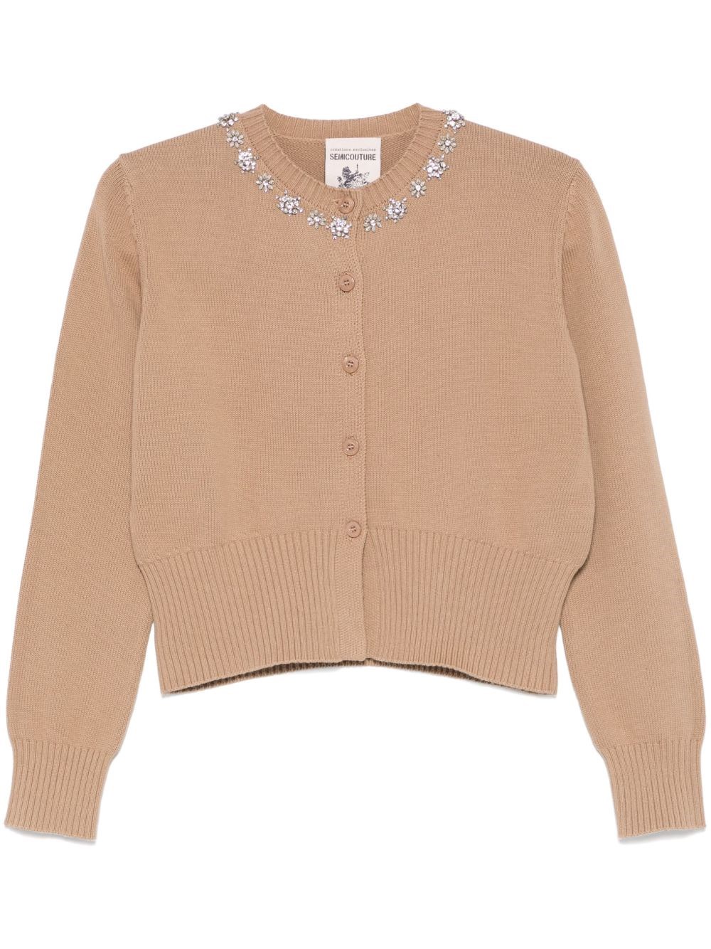 Semicouture Petra Cotton Cardigan - Semicouture - Modalova