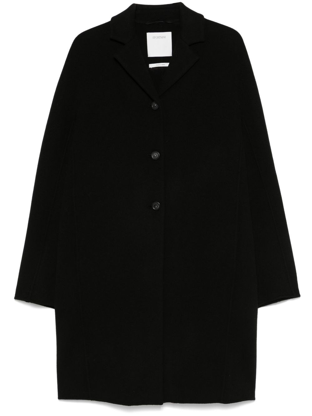 Sportmax Adria Coat With Long Raglan Sleeves
