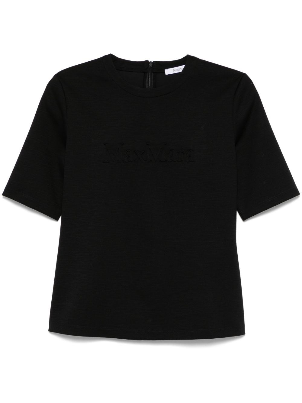 Max Mara 'peter' Wool T-shirt Short Sleeves