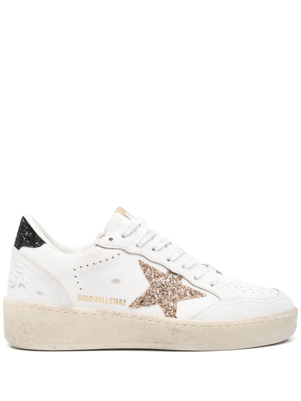 Golden Goose Ball Star Leather Sneakers
