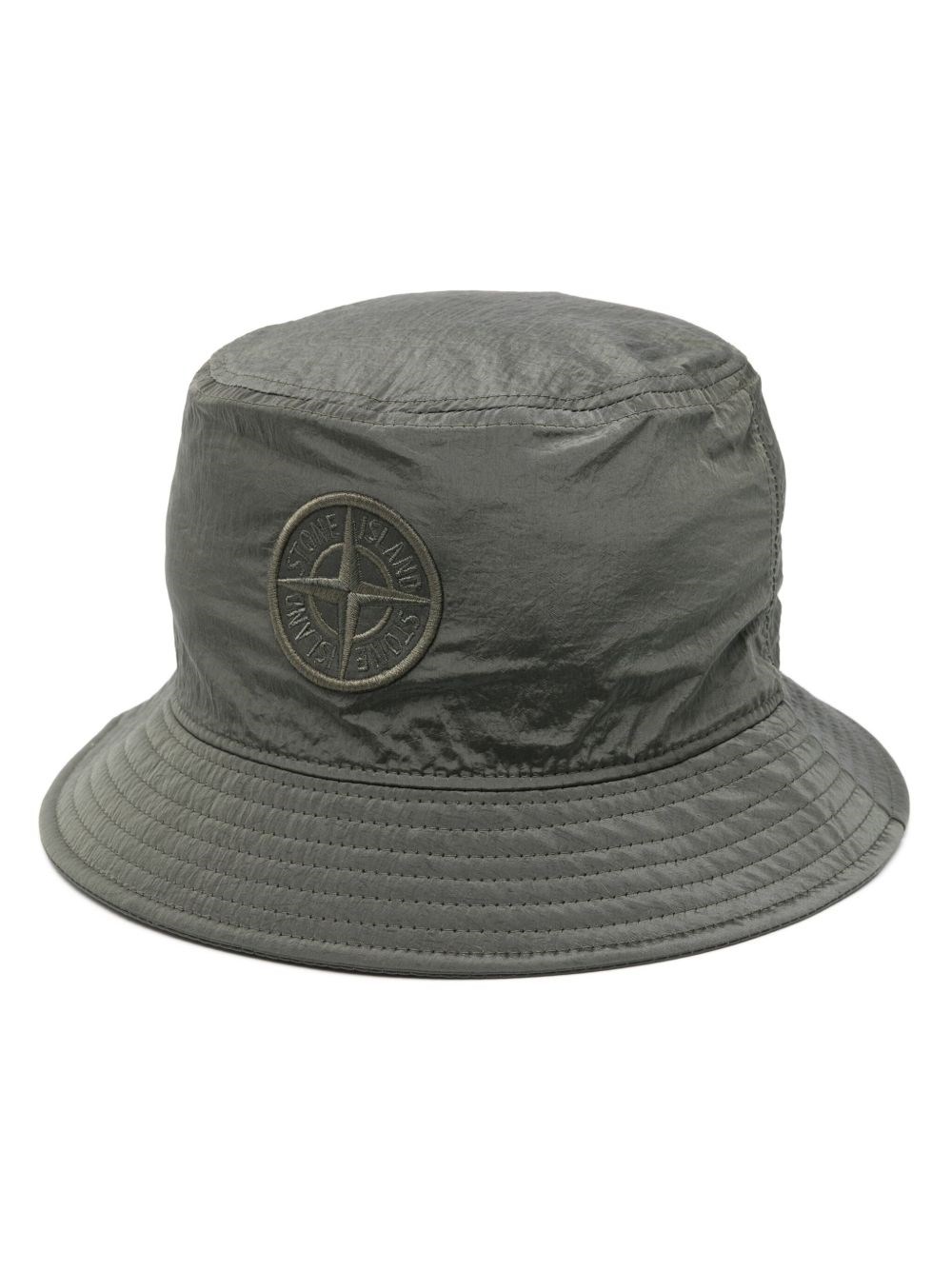 Stone Island Men Logo Bucket Hat
