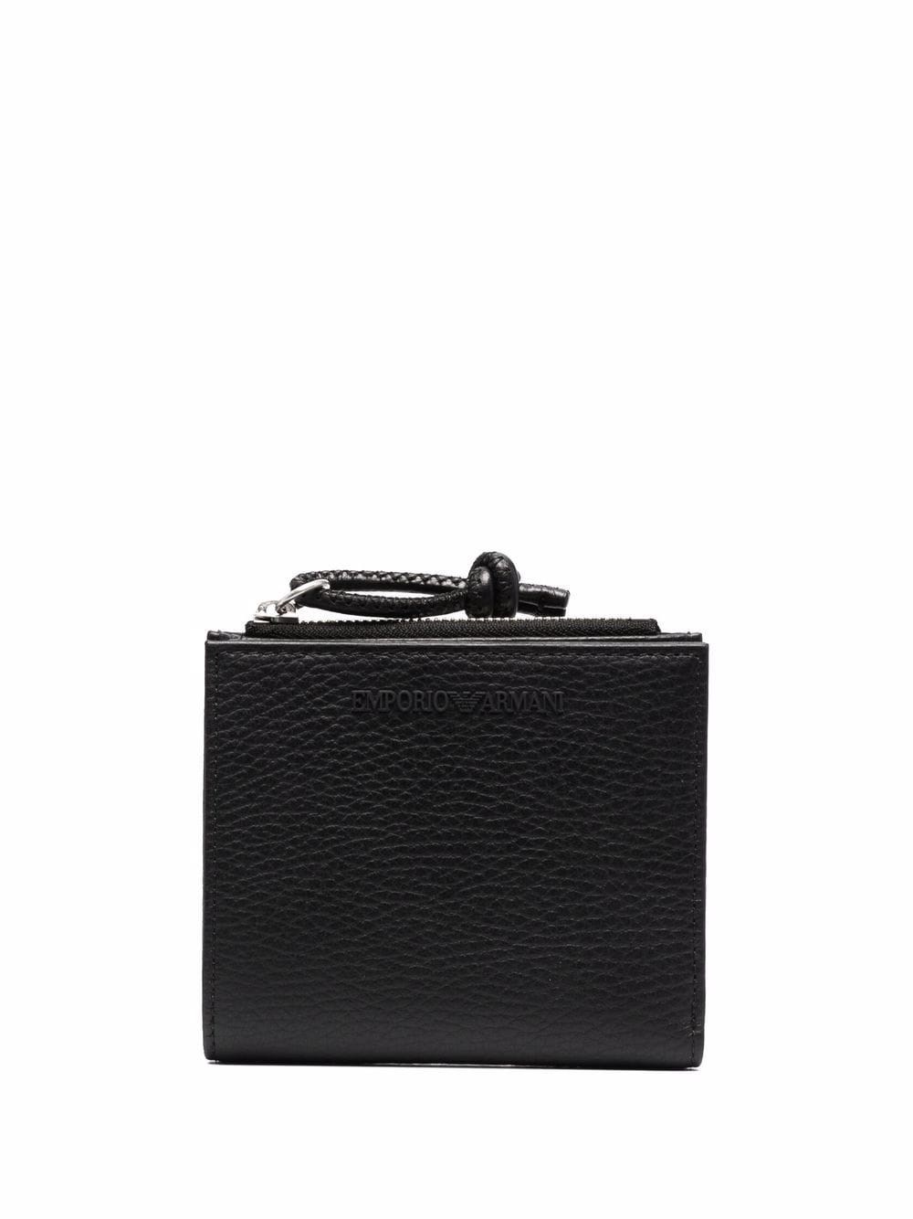 Leather Credit Card Case - Emporio Armani - Modalova