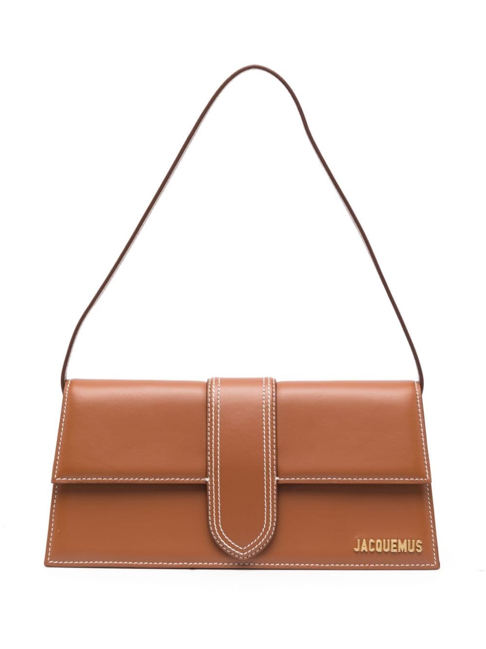 Jacquemus Long Leather Shoulder Bag With Rectangular Shape