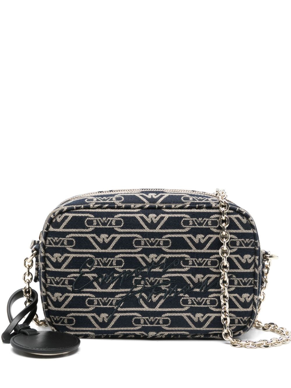 Allover Logo Camera Bag - Emporio Armani - Modalova