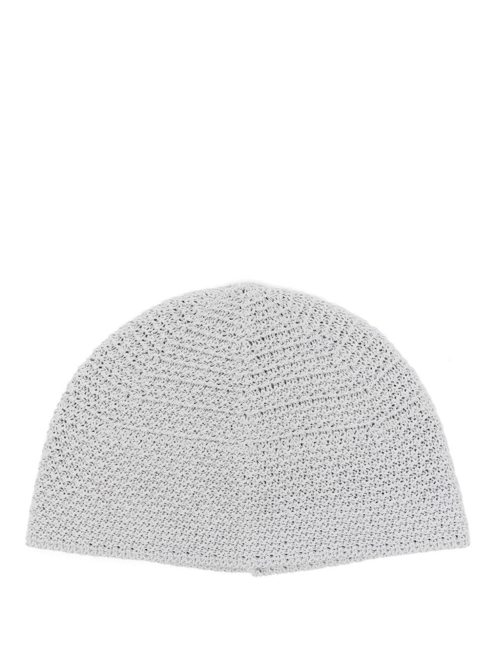 Emporio Armani Cotton Blend Beanie - Emporio Armani - Modalova