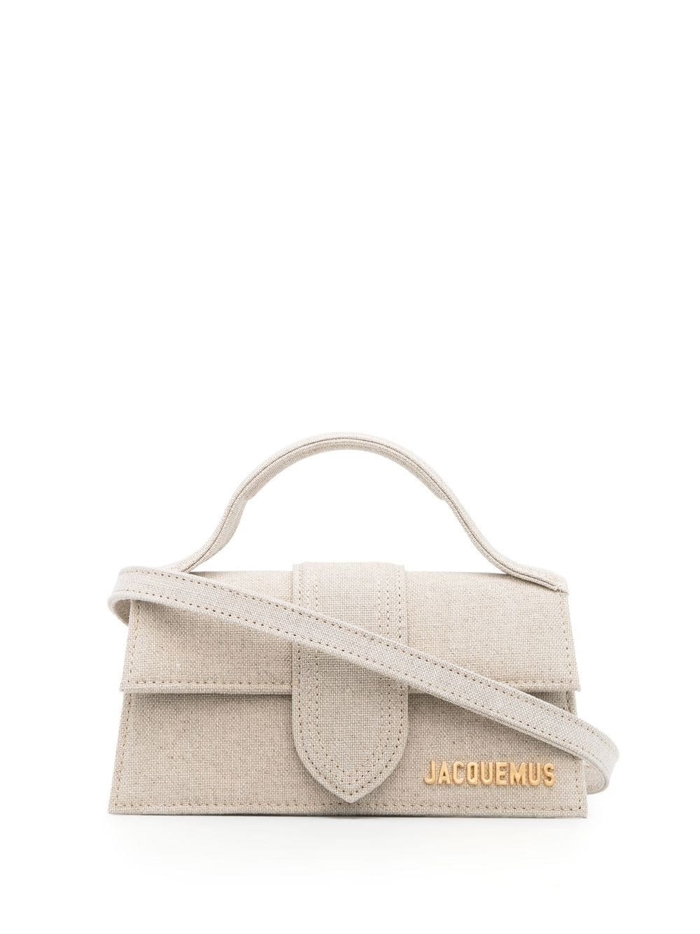 Jacquemus Le Bambino Shoulder Bag Women In Gray