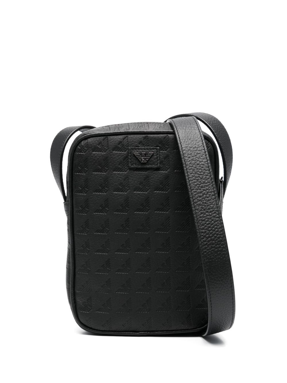Emporio Armani Logo Leather Pouch - Emporio Armani - Modalova