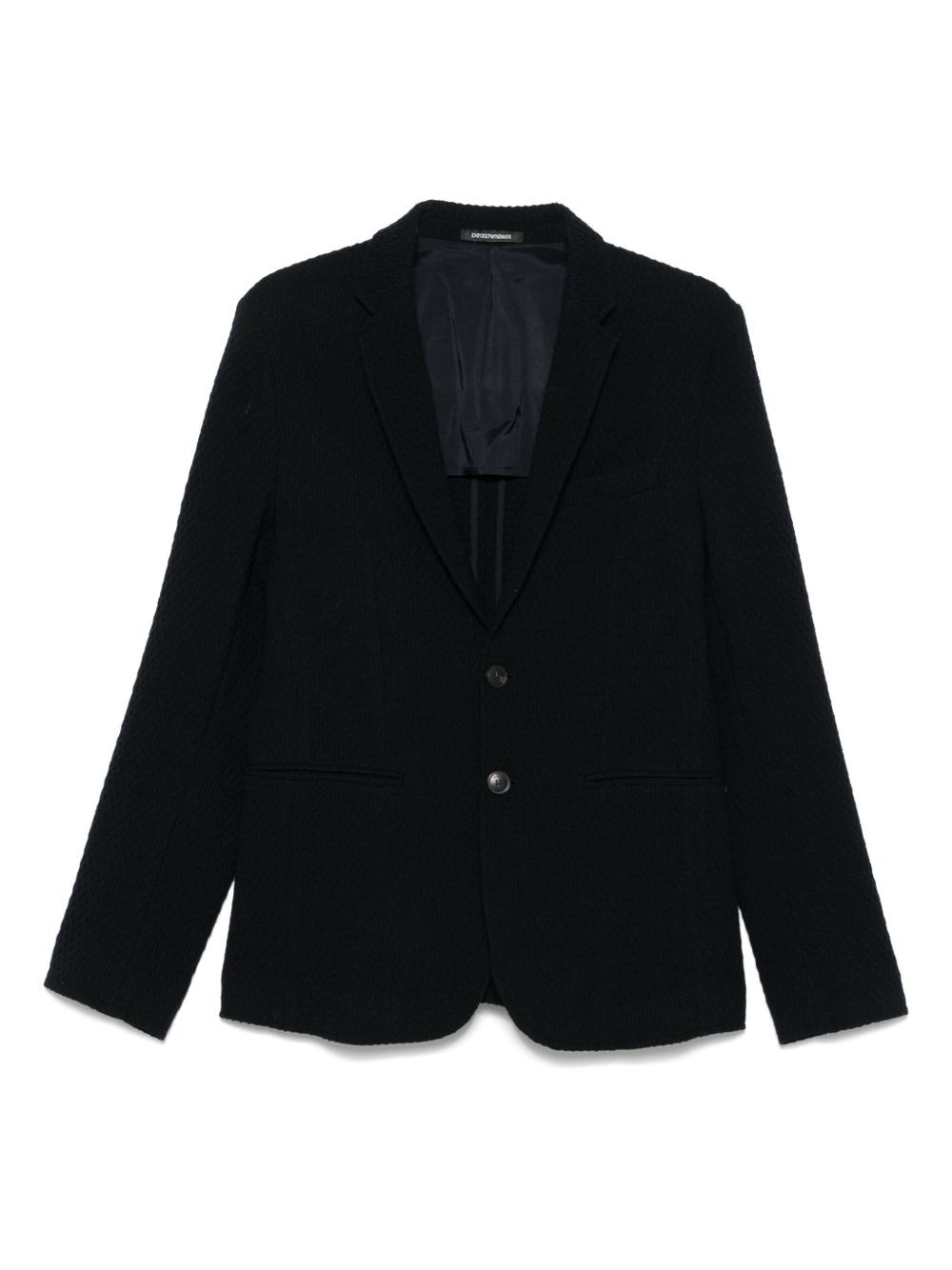 Wool Single-Breasted Jacket - Emporio Armani - Modalova