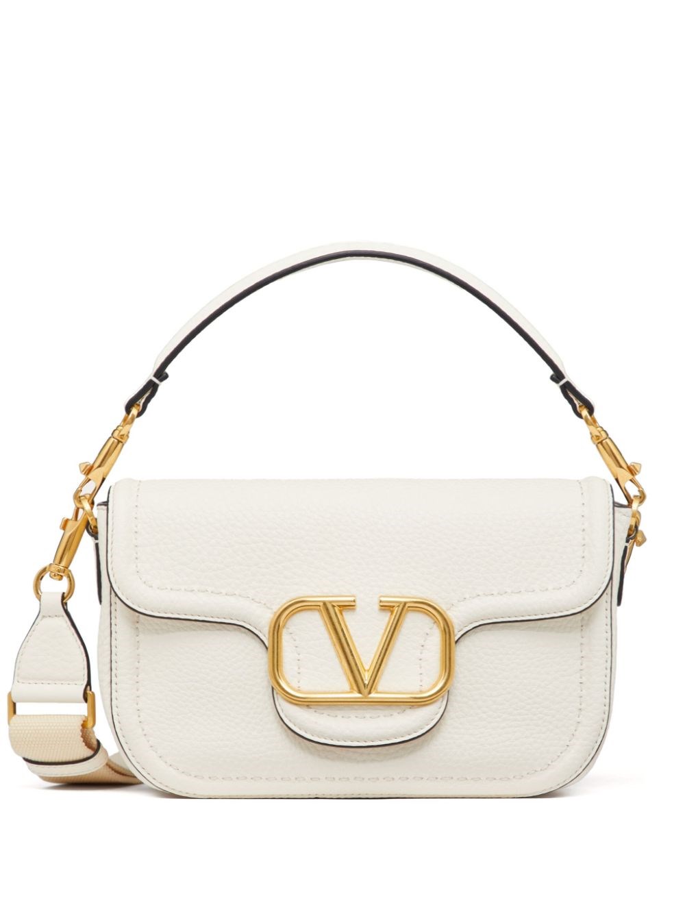 Valentino Garavani Alltime Leather Shoulder Bag