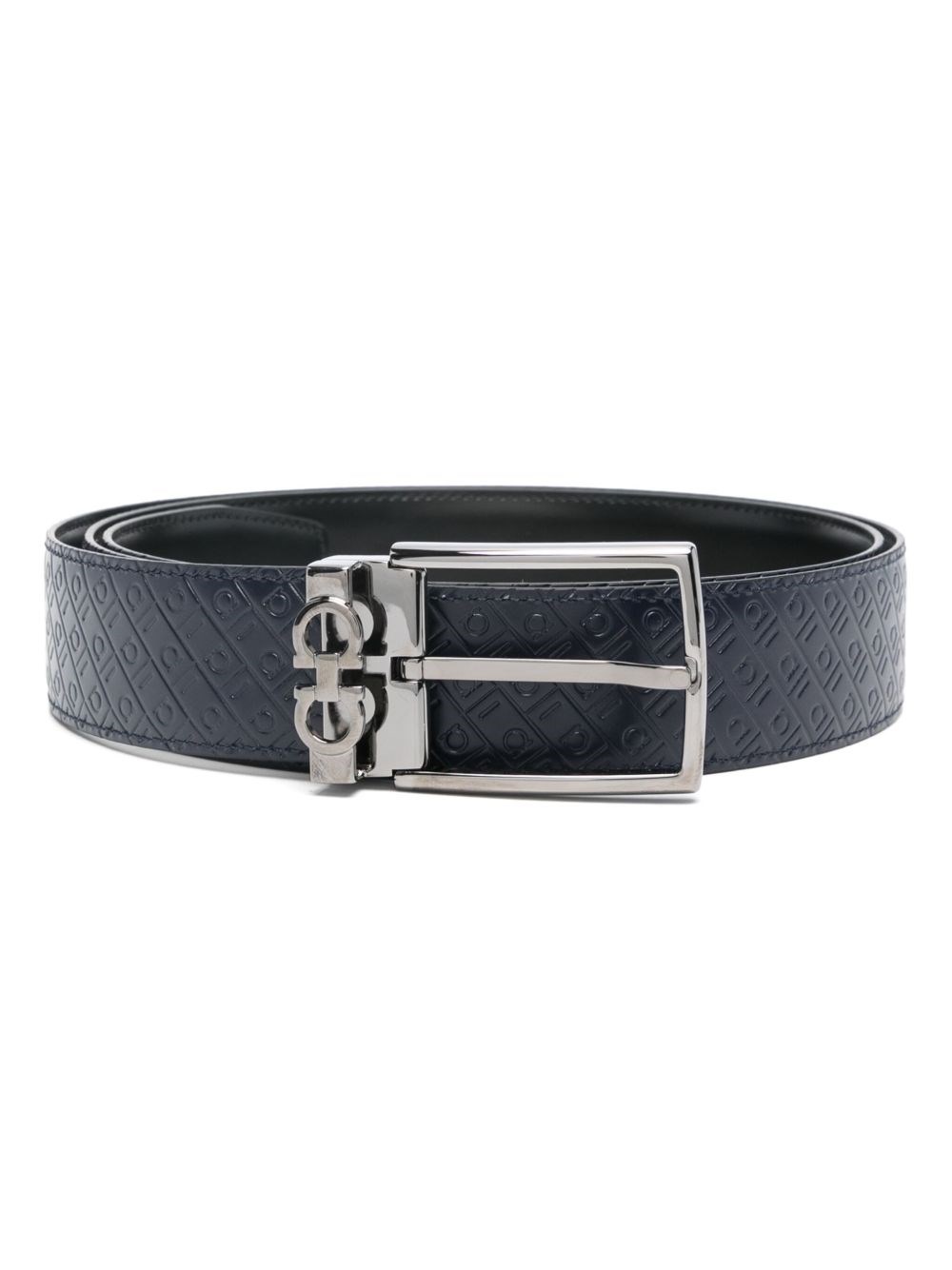 Ferragamo Gancini Leather Belt