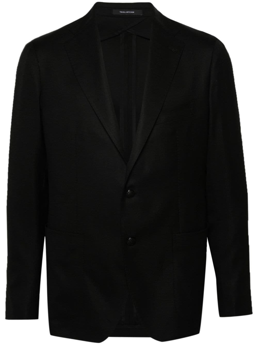 Tagliatore Single-breasted Virgin Wool Blazer